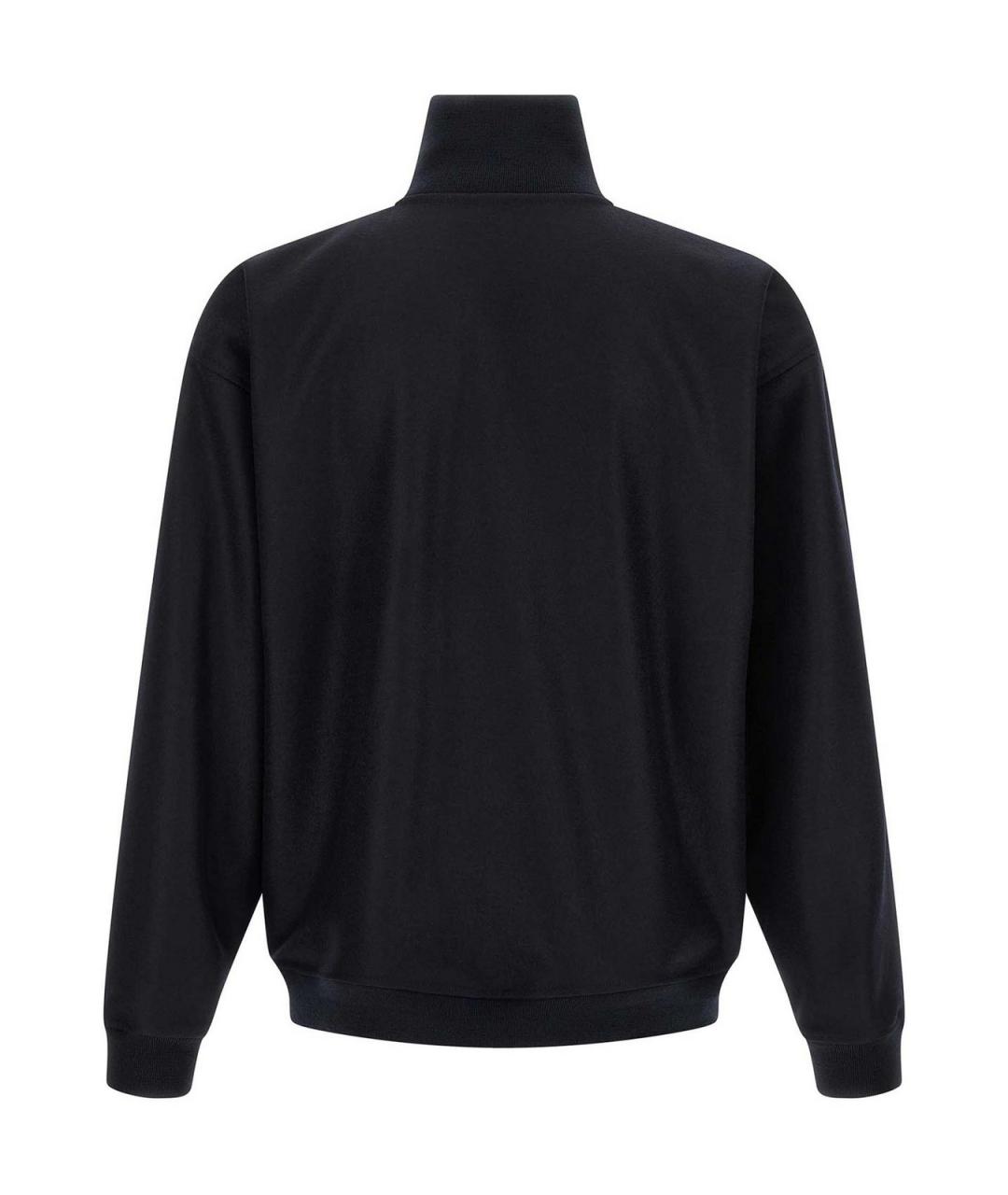 JIL SANDER Темно-синяя шерстяная куртка, фото 2