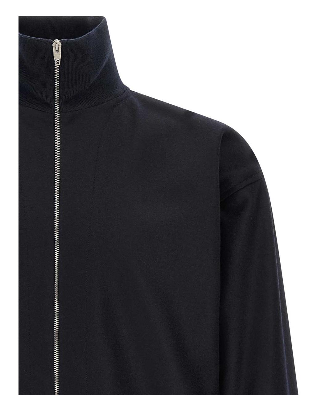 JIL SANDER Темно-синяя шерстяная куртка, фото 3
