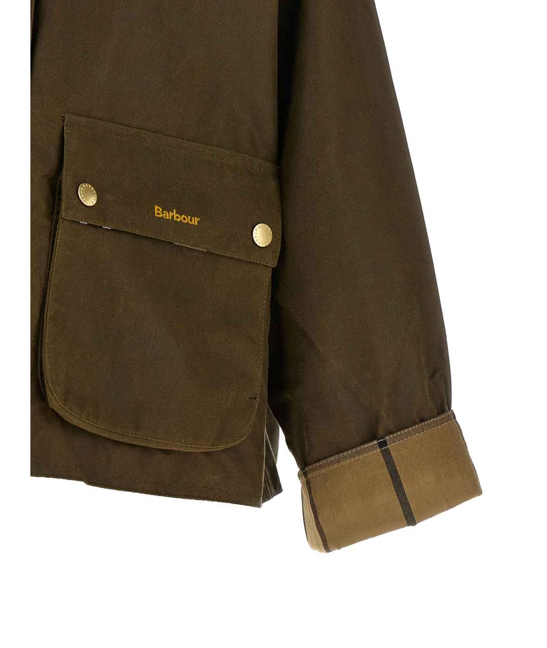 BARBOUR Зеленая куртка, фото 4