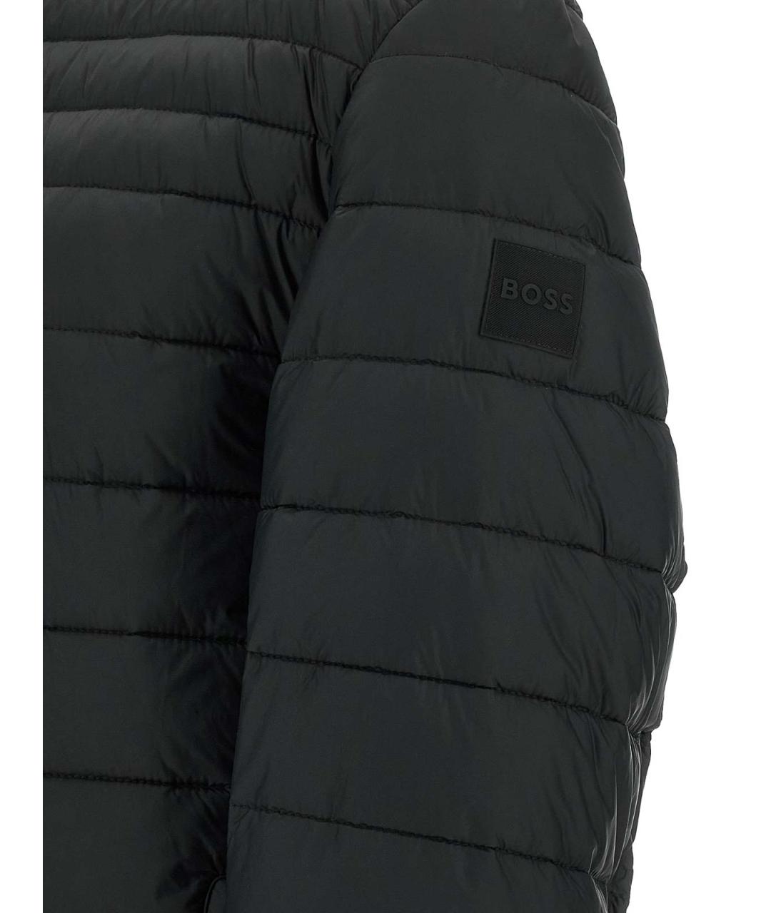 HUGO BOSS Черный пуховик, фото 4