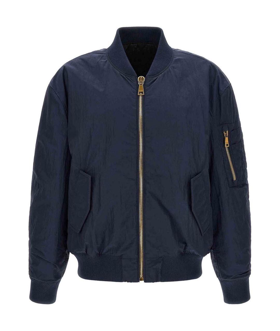 BALMAIN Синяя куртка, фото 1