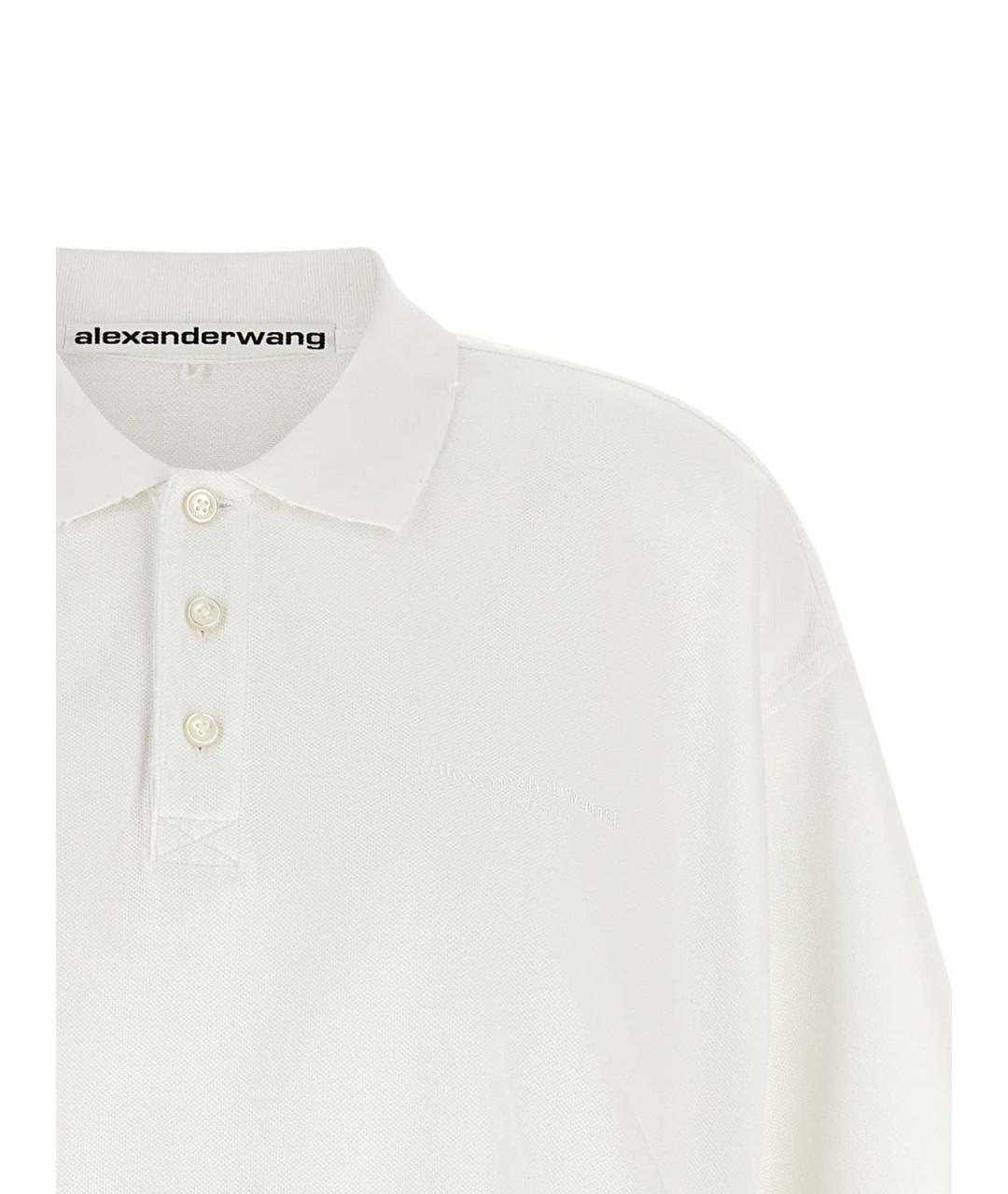 ALEXANDER WANG Мульти хлопковое повседневное платье, фото 3