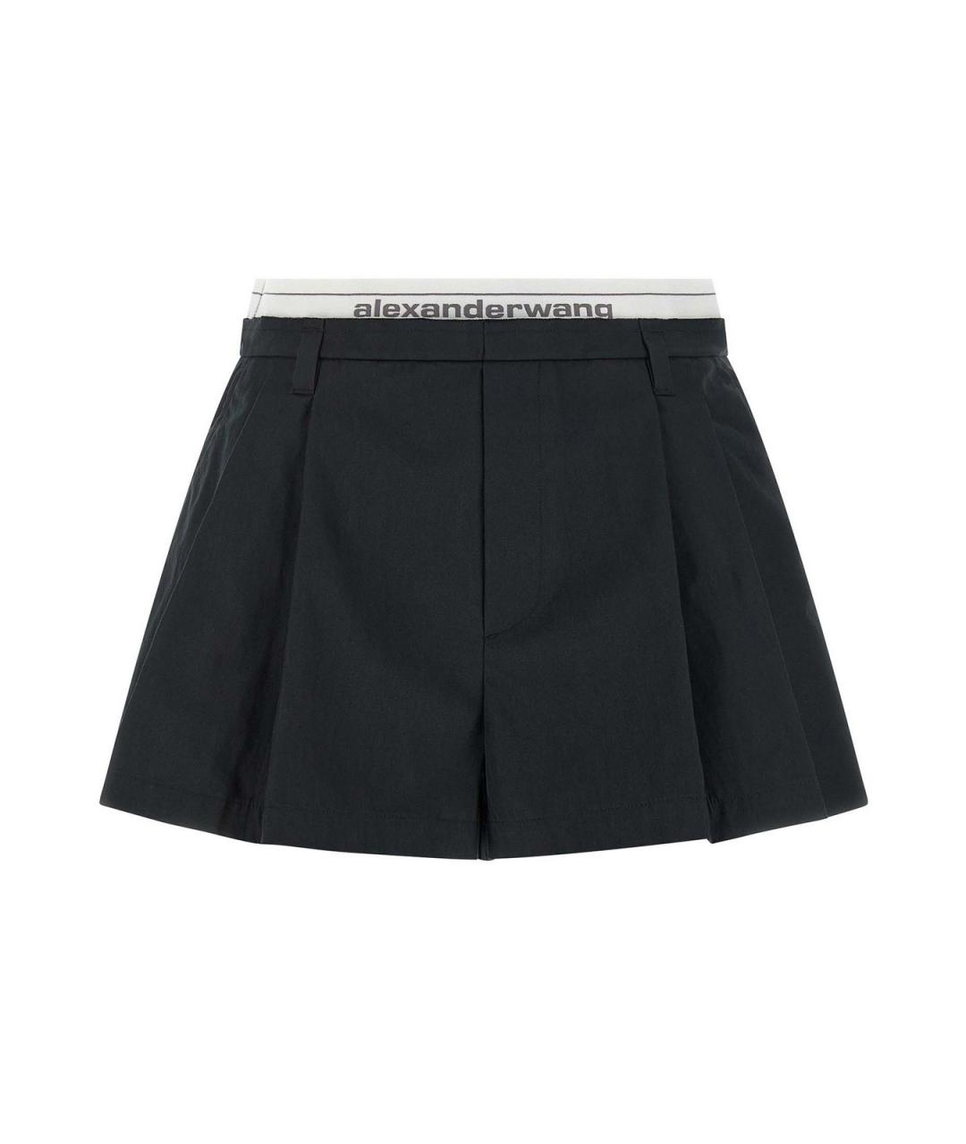 ALEXANDER WANG Черные хлопковые шорты, фото 1