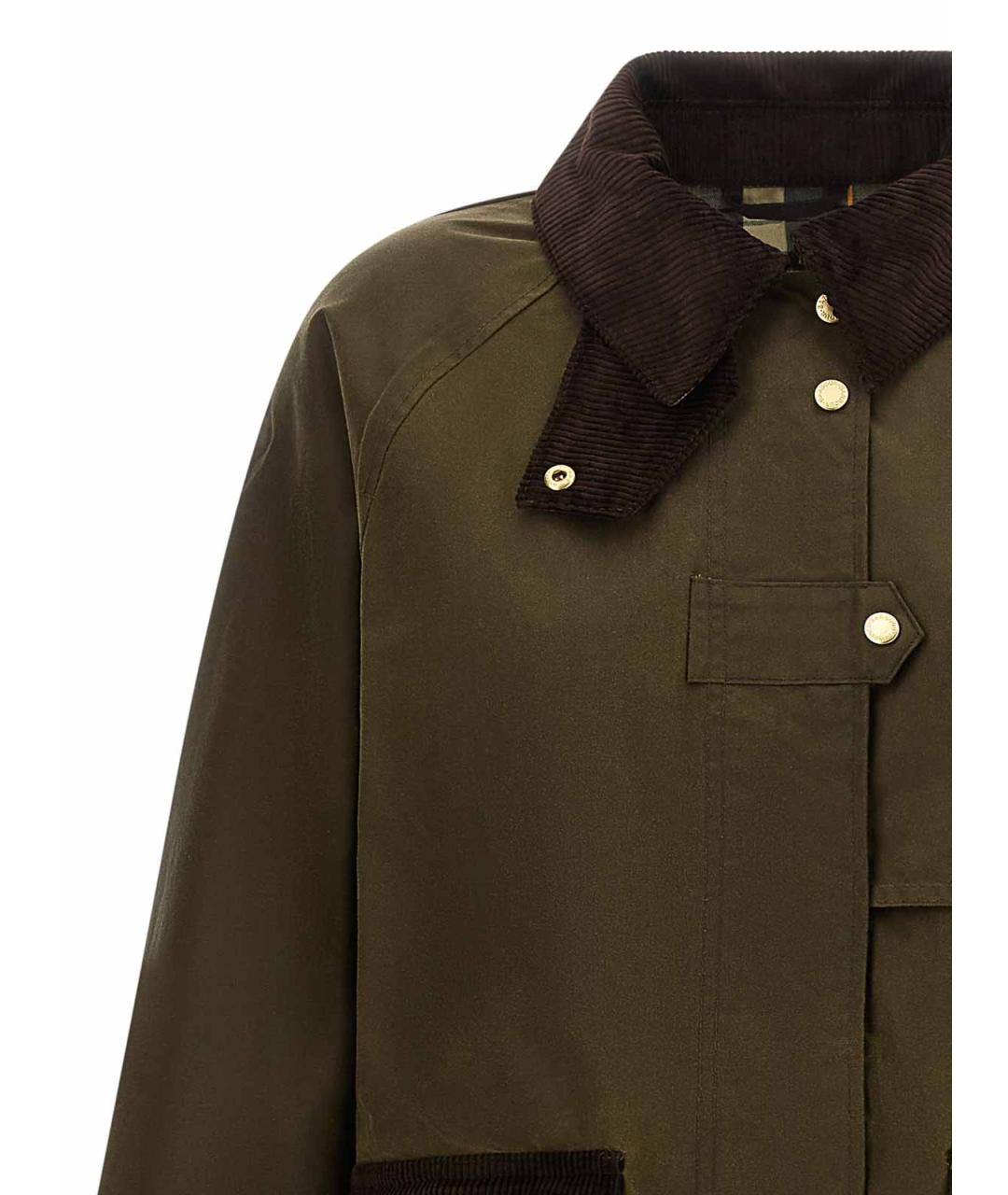 BARBOUR Хаки хлопковая парка, фото 3