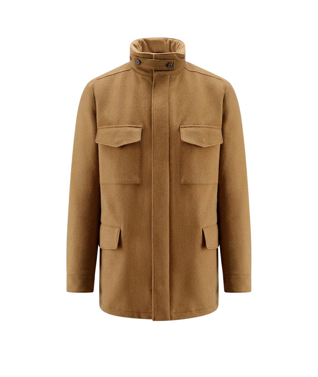 LORO PIANA Бежевая кашемировая куртка, фото 3
