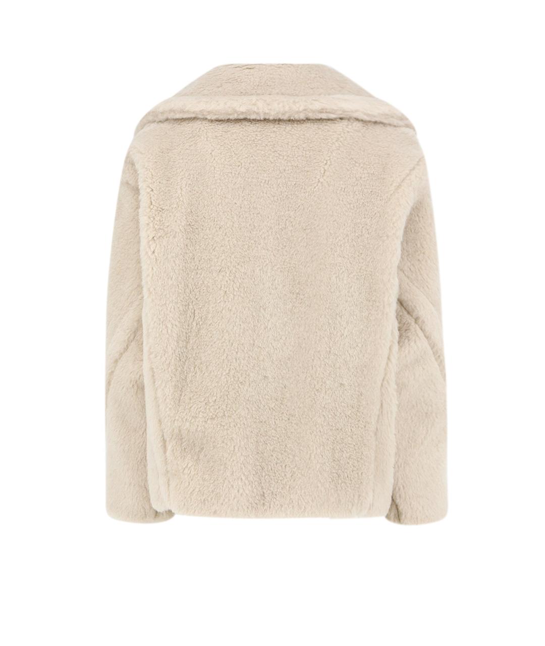MAX MARA Бежевое шерстяное пальто, фото 2