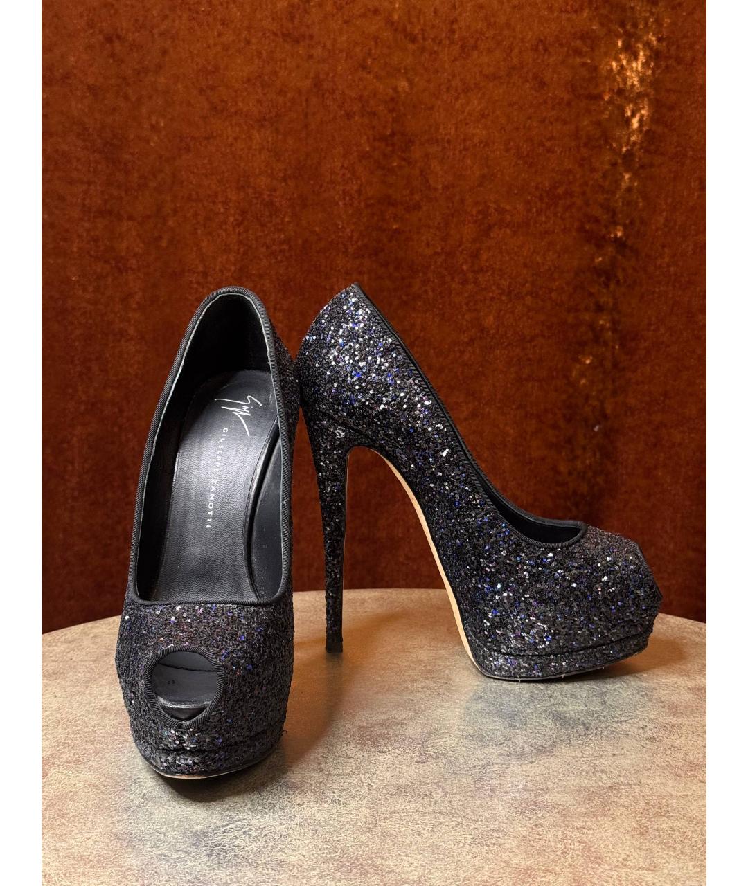 GIUSEPPE ZANOTTI DESIGN Черные туфли, фото 4