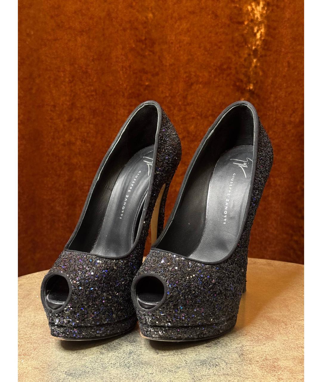 GIUSEPPE ZANOTTI DESIGN Черные туфли, фото 2