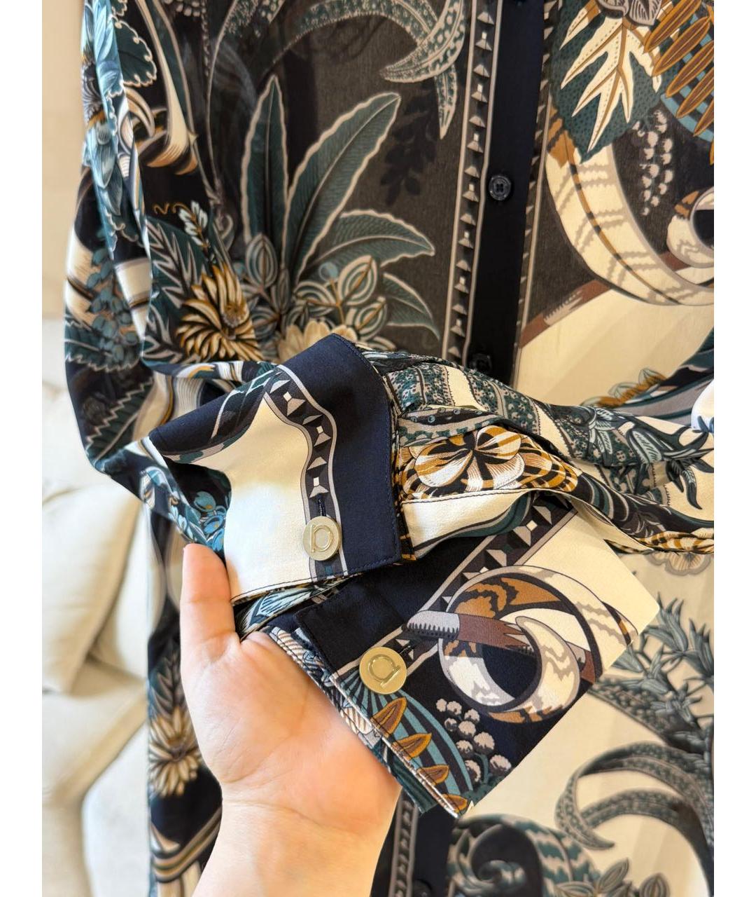 FERRAGAMO Мульти повседневное платье, фото 2