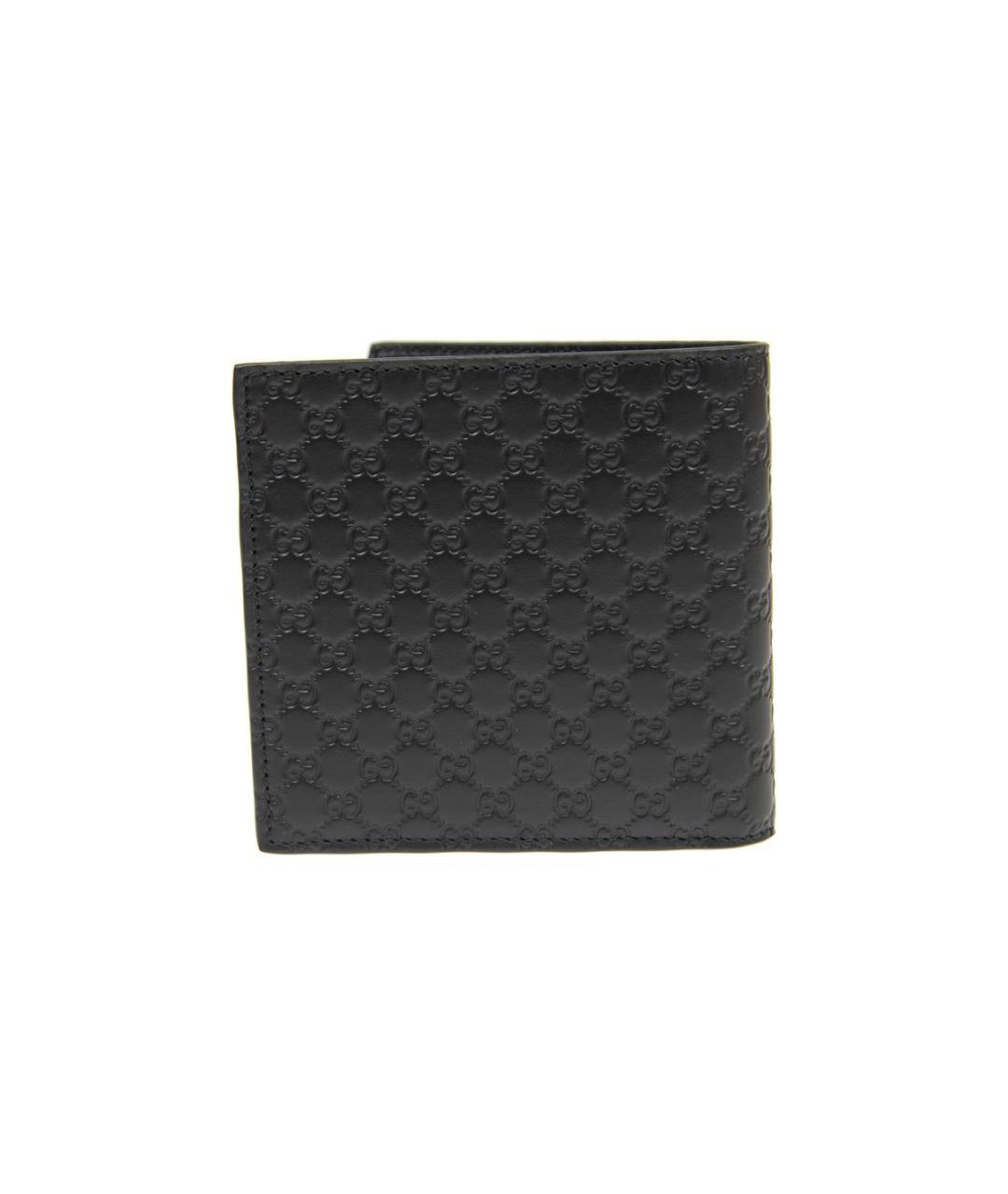 GUCCI Черный кожаный кошелек, фото 4
