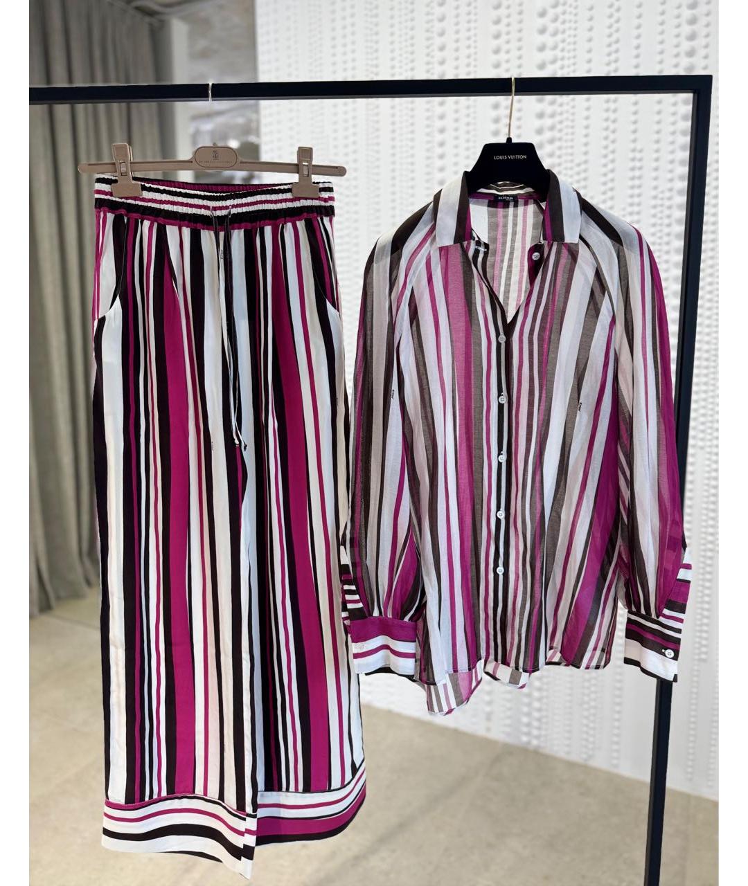 KITON Мульти шелковый костюм с брюками, фото 6