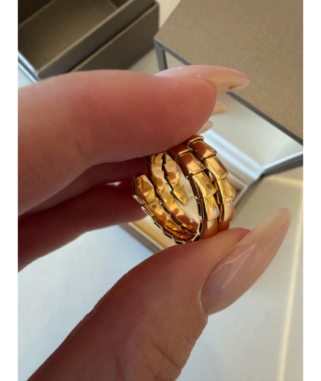 BVLGARI Золотое кольцо из розового золота, фото 3