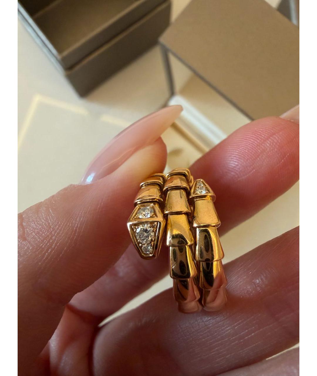 BVLGARI Золотое кольцо из розового золота, фото 2