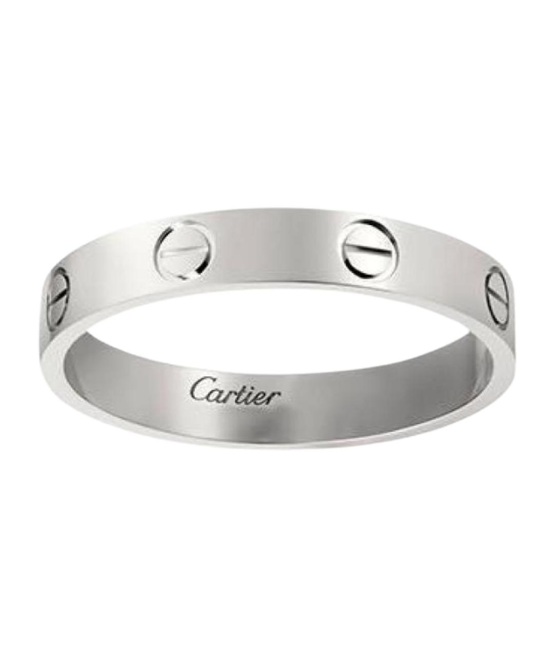 CARTIER Серебряное кольцо из белого золота, фото 1