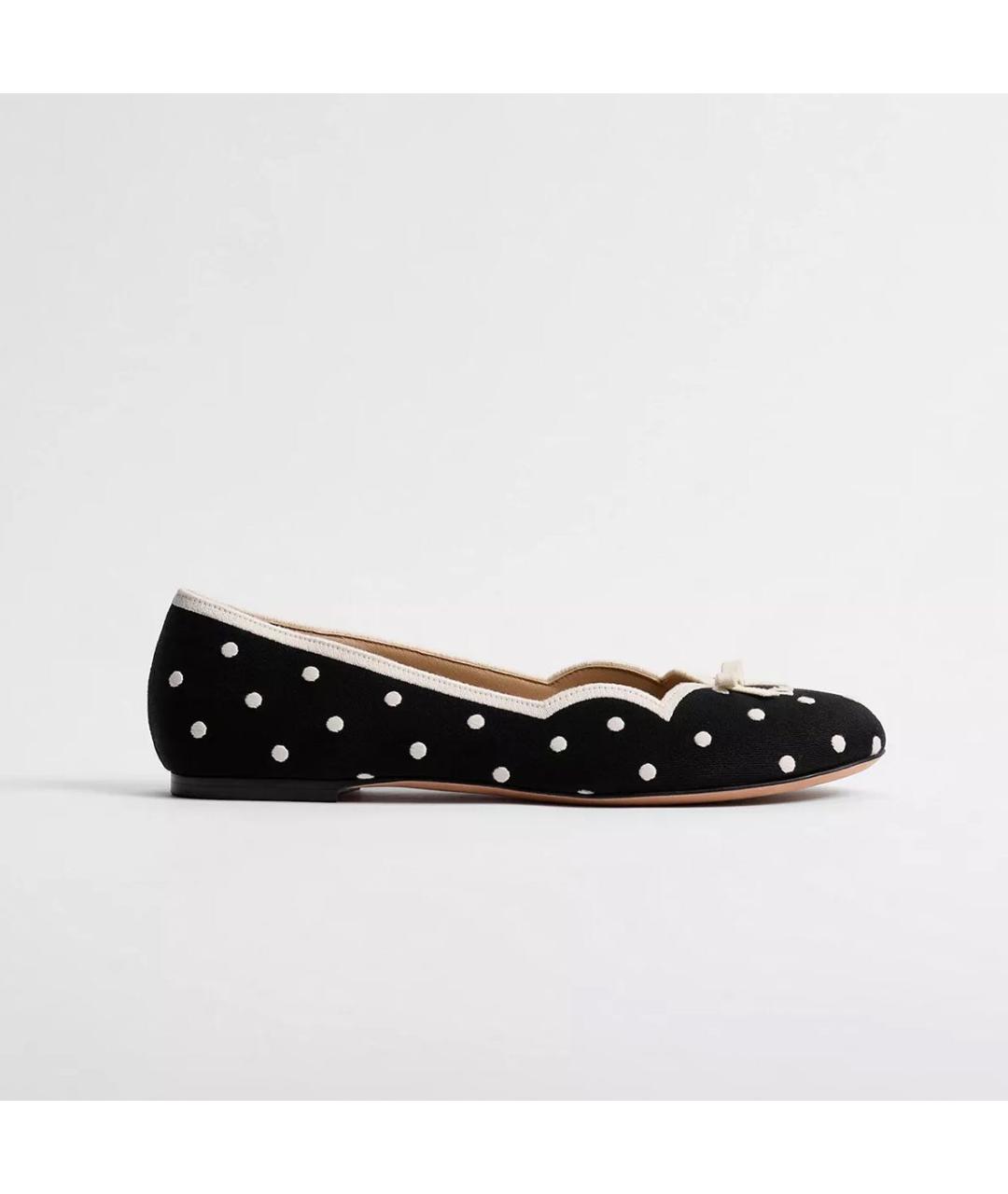 CHRISTIAN DIOR Черные балетки, фото 7
