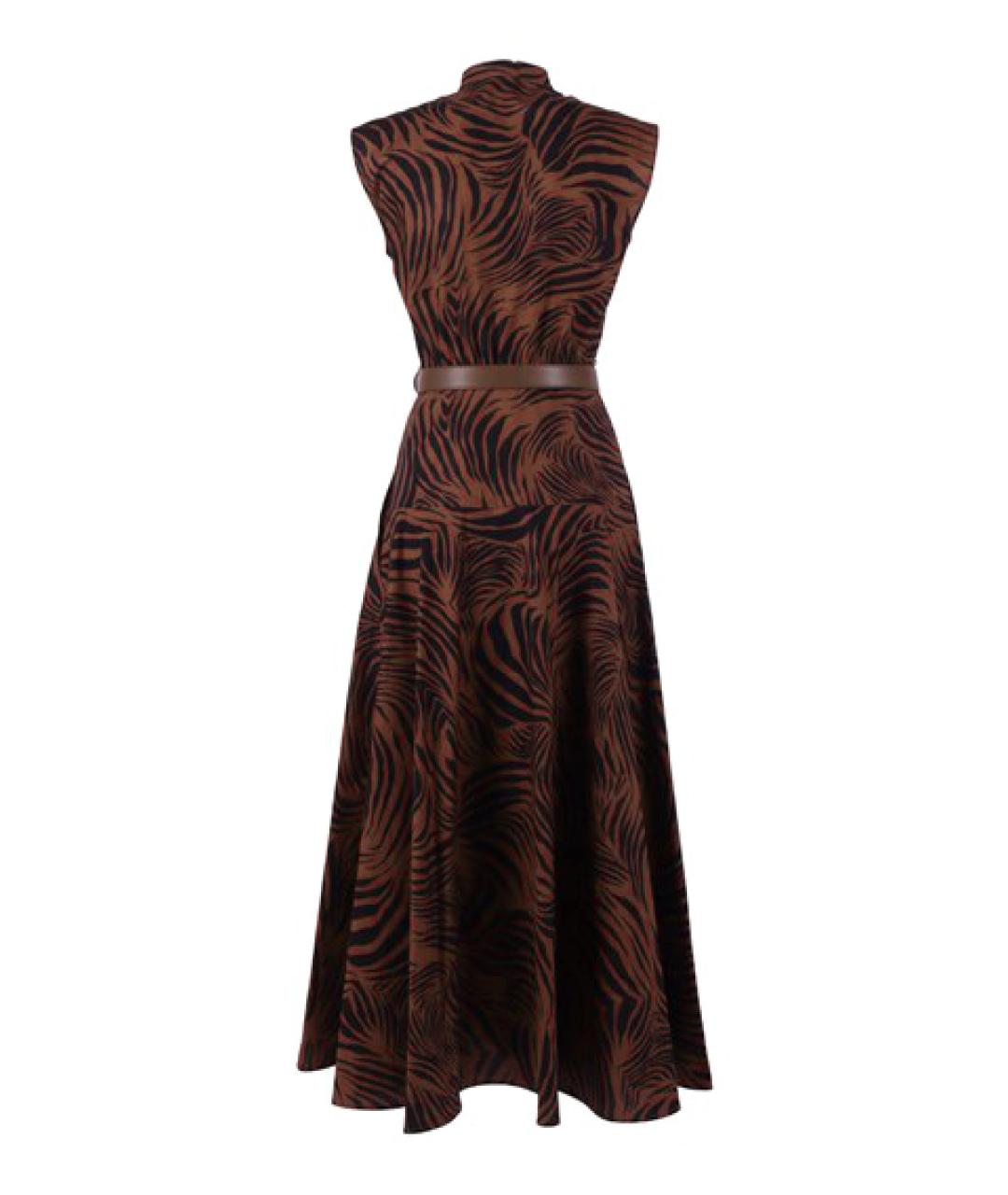 MAX MARA Мульти хлопковое вечернее платье, фото 2