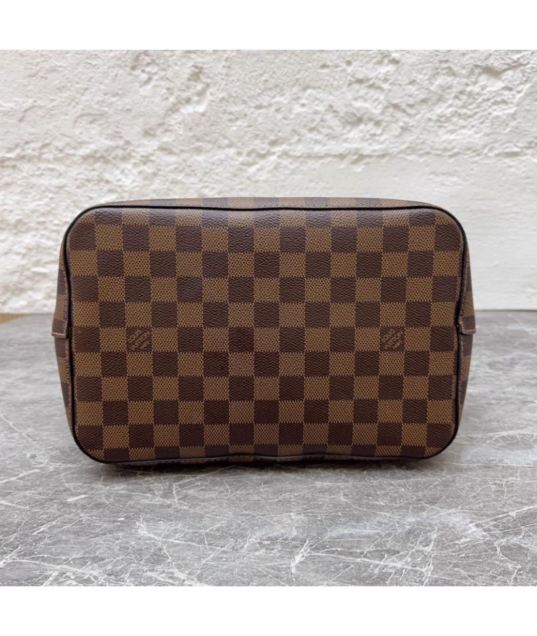 LOUIS VUITTON Коричневая сумка через плечо из канвы, фото 6