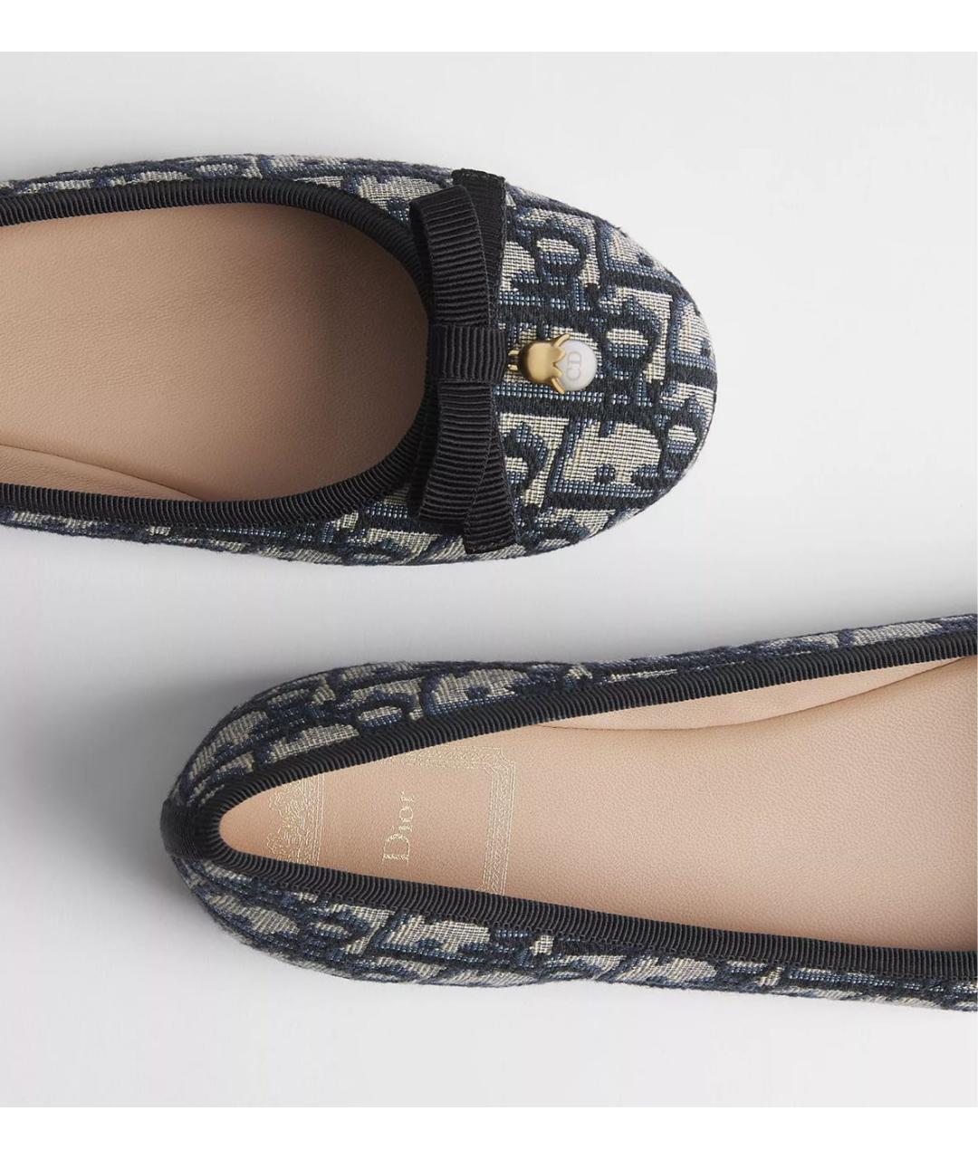 CHRISTIAN DIOR Бежевые балетки, фото 5