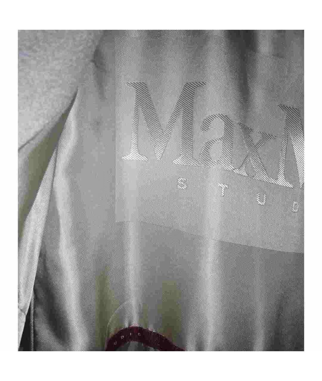 MAX MARA STUDIO Бежевое кашемировое пальто, фото 5