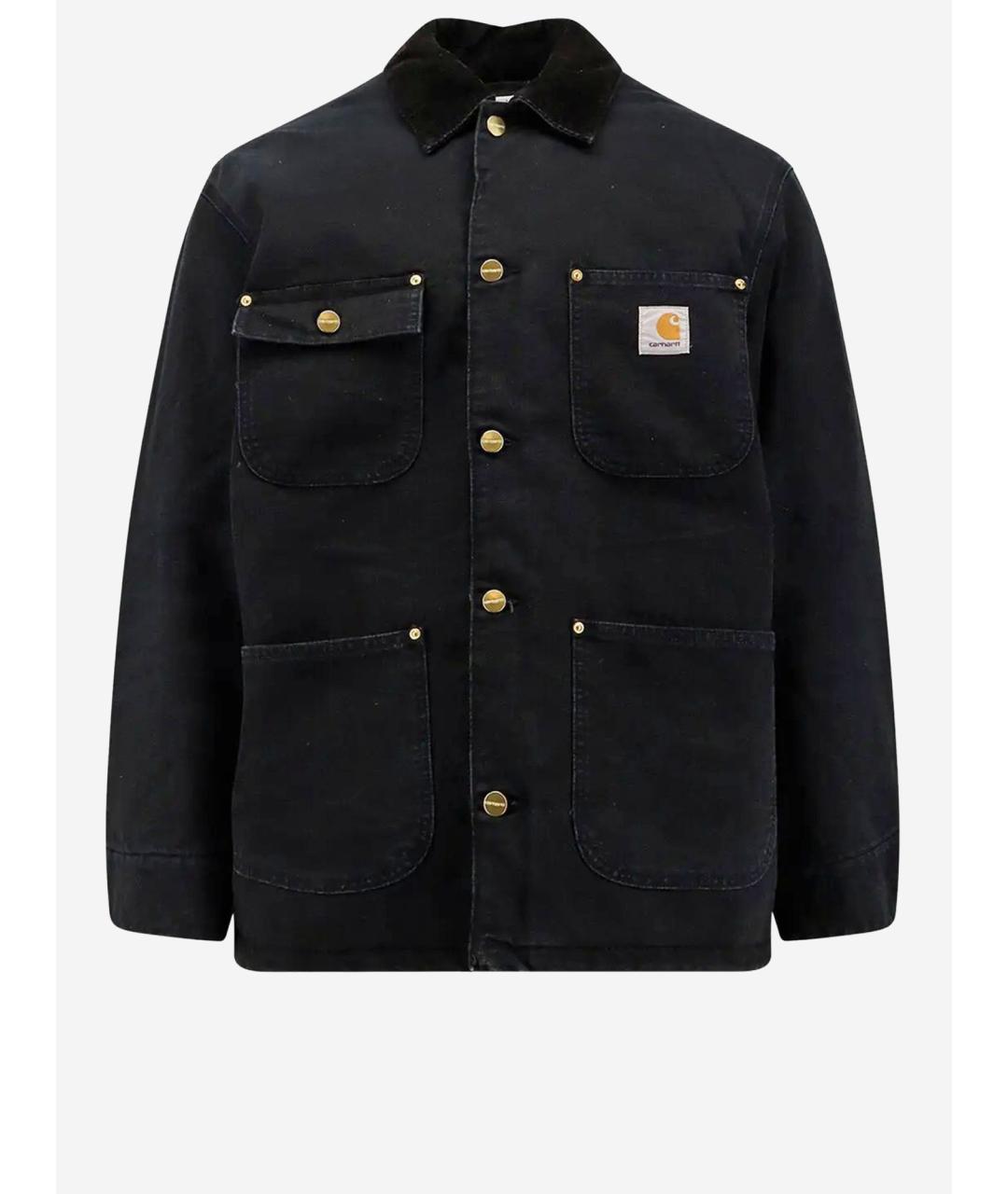 CARHARTT WIP Черная хлопковая куртка, фото 4