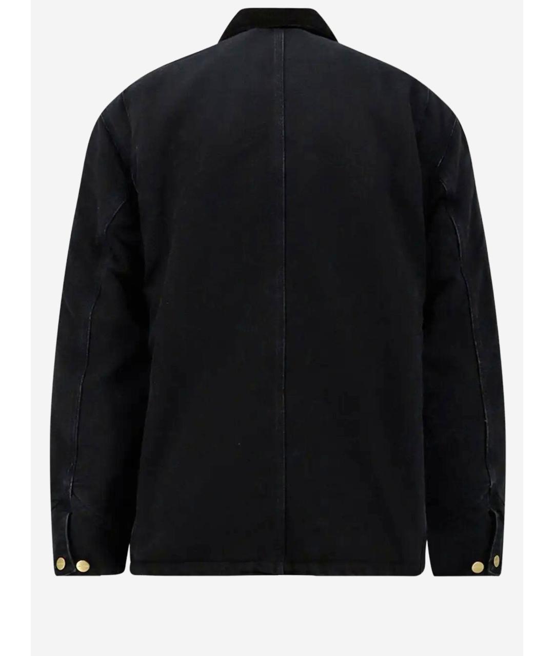 CARHARTT WIP Черная хлопковая куртка, фото 2