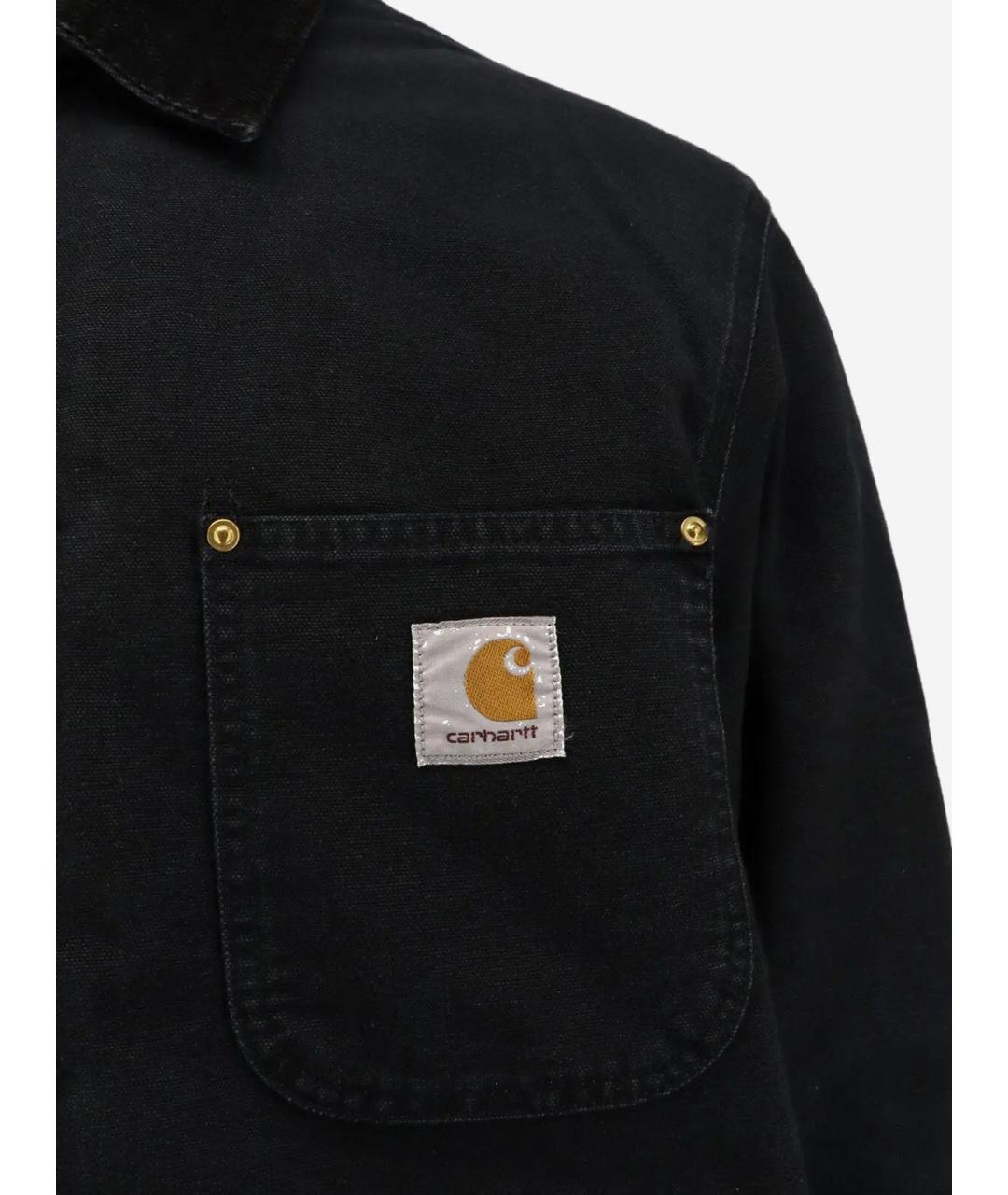 CARHARTT WIP Черная хлопковая куртка, фото 3