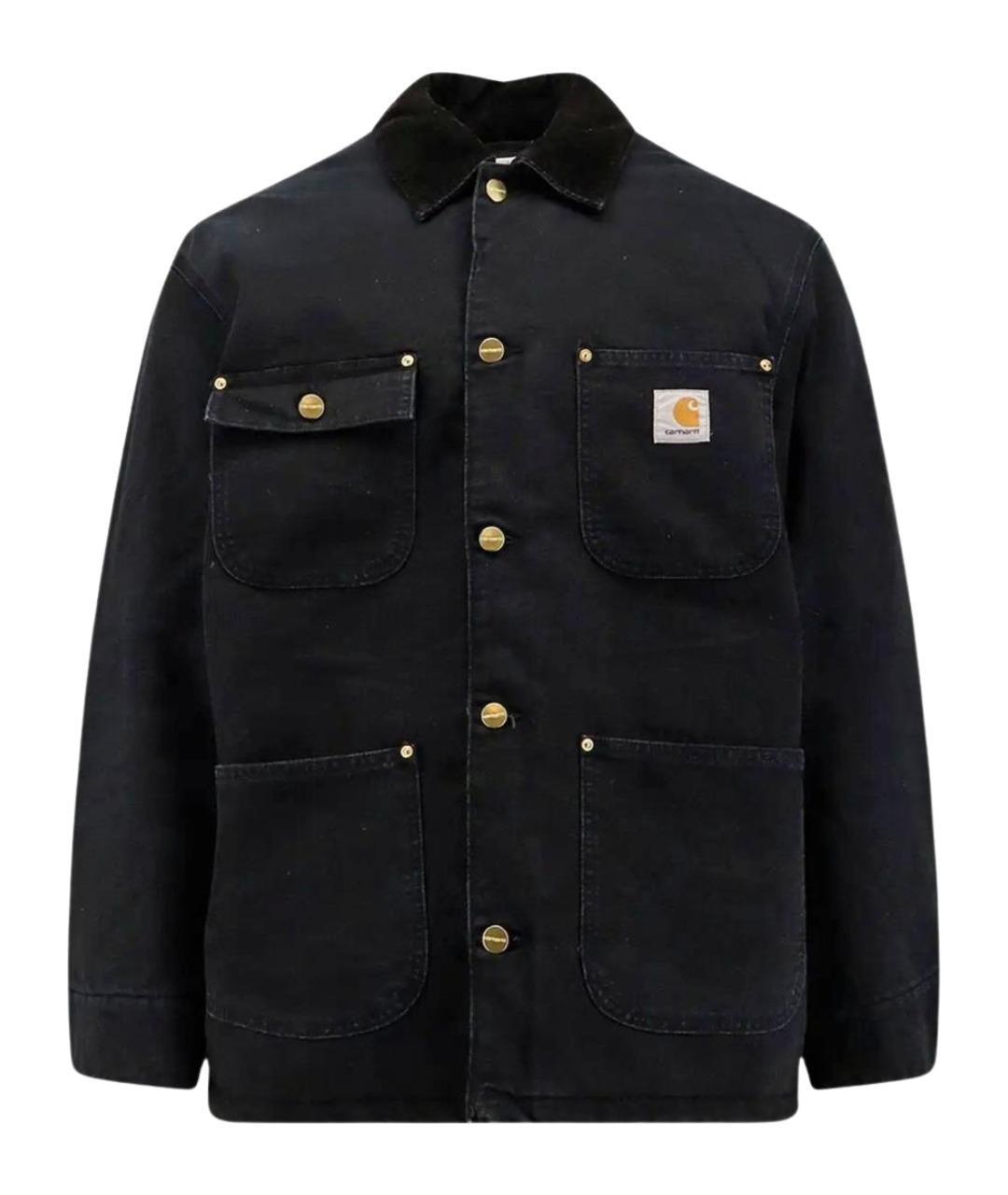CARHARTT WIP Черная хлопковая куртка, фото 1