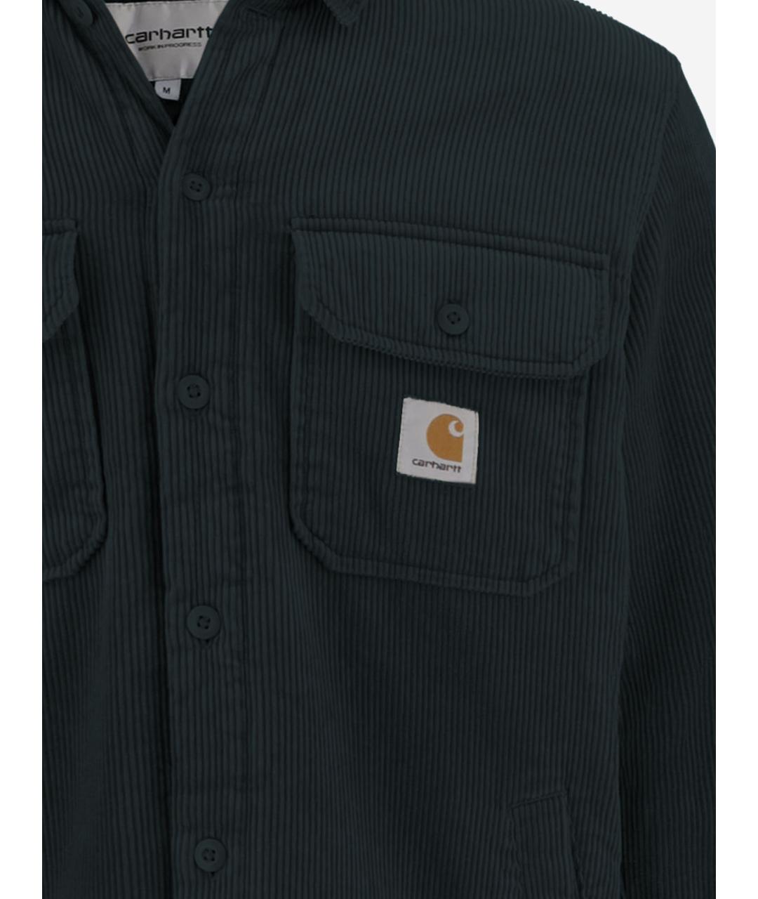 CARHARTT WIP Темно-синяя хлопковая кэжуал рубашка, фото 3