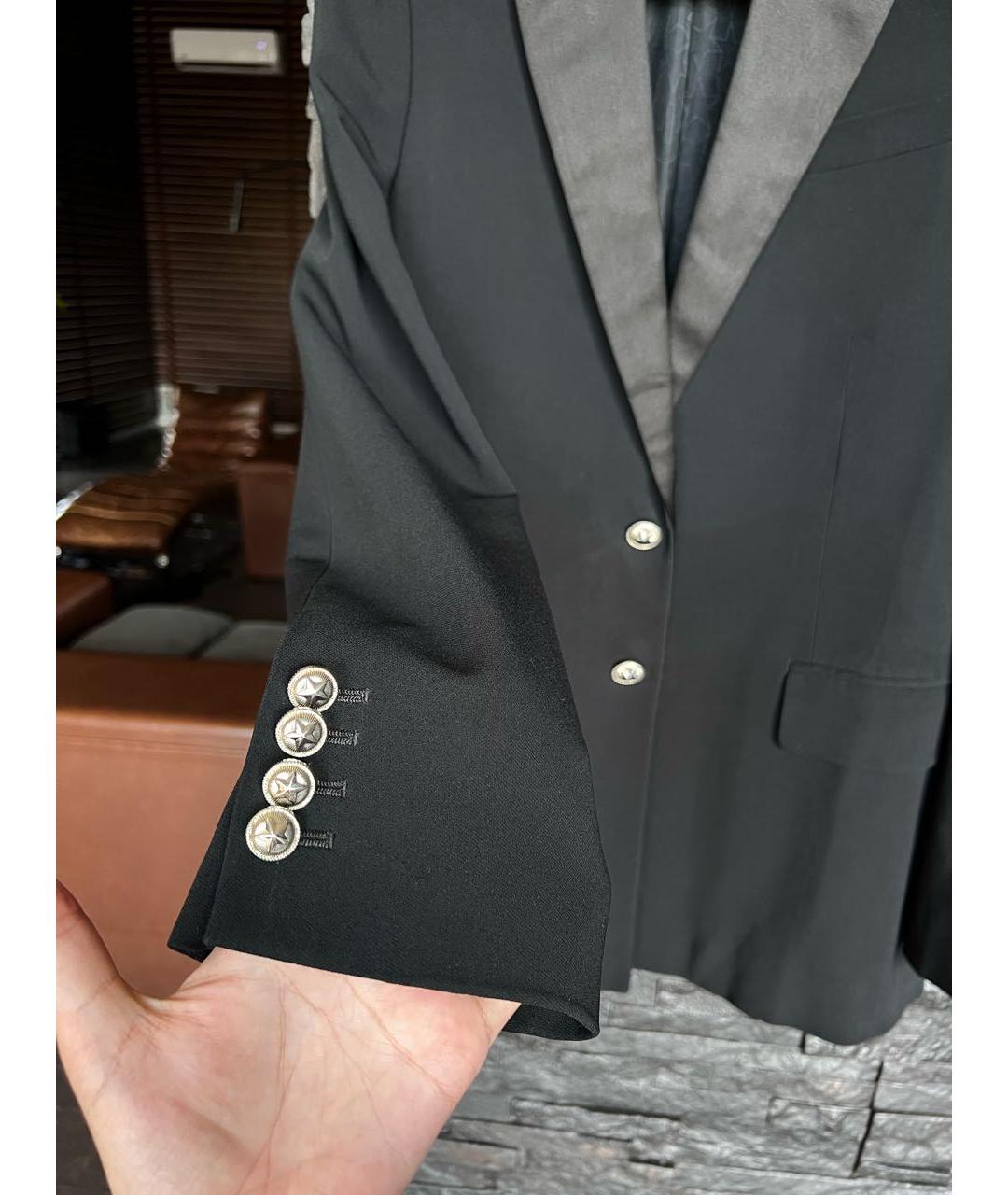 GIVENCHY Черный вискозный жакет/пиджак, фото 2