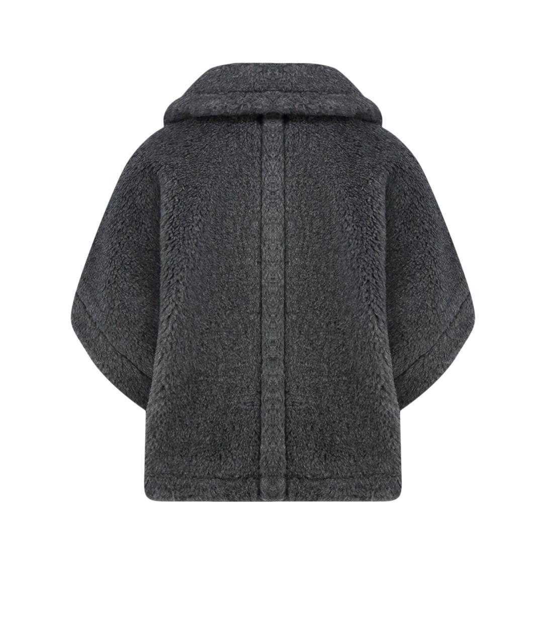 MAX MARA Серое шерстяное пальто, фото 2