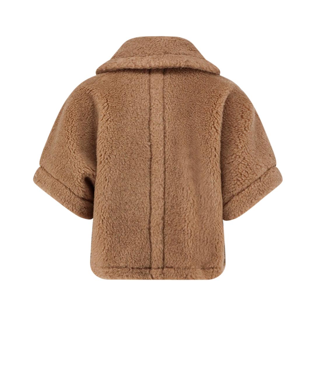 MAX MARA Бежевое шерстяное пальто, фото 2