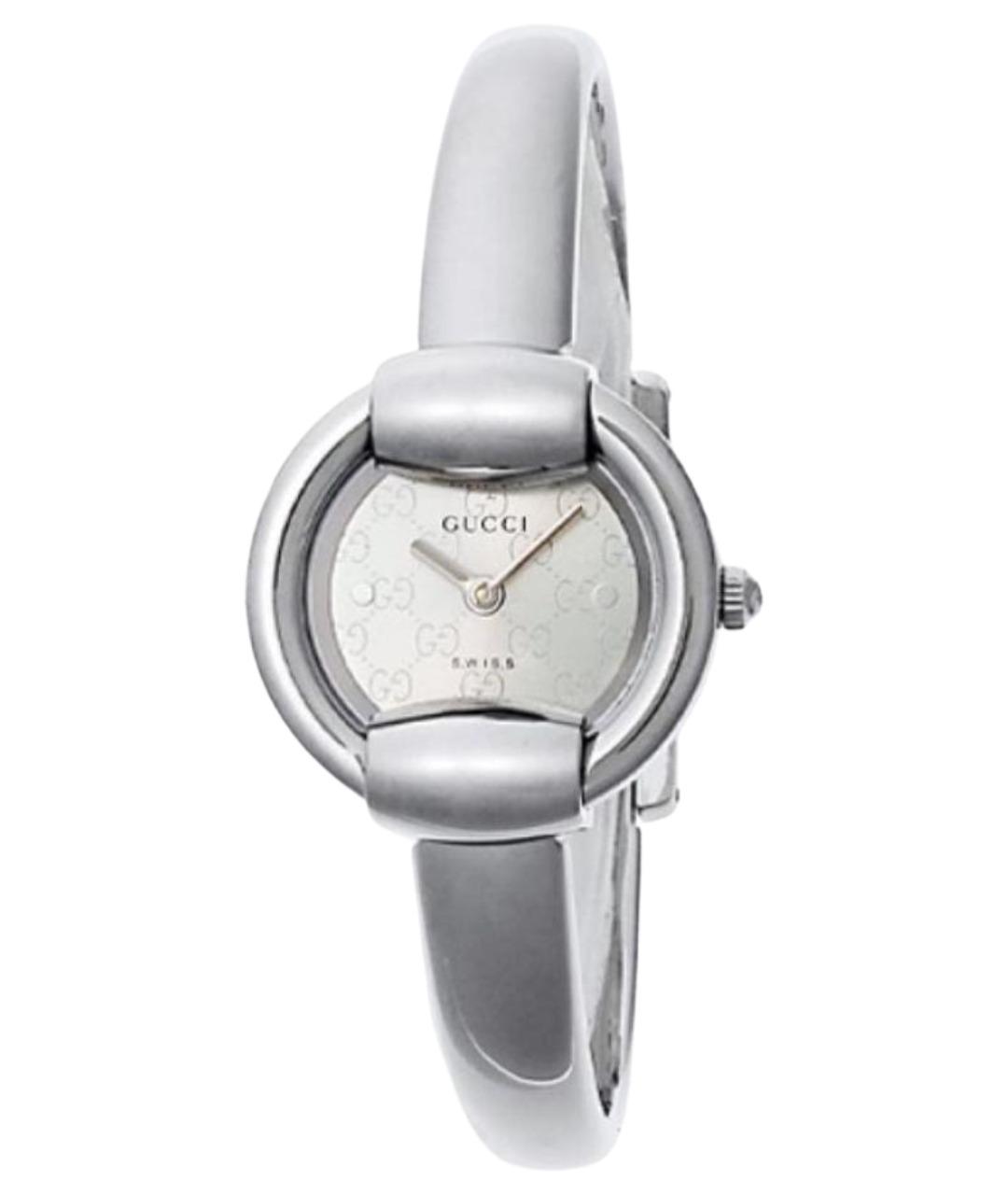 GUCCI Серебряные часы, фото 1