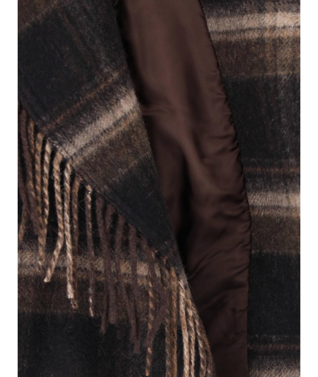 ISABEL MARANT ETOILE Коричневая шерстяная куртка, фото 5
