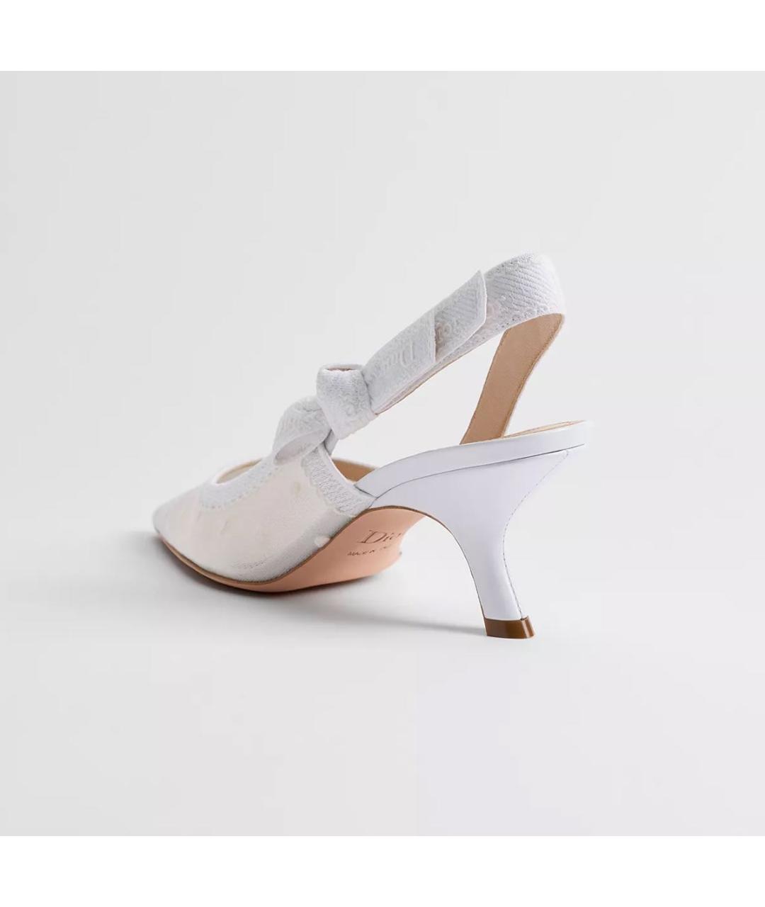 CHRISTIAN DIOR Белые туфли, фото 3