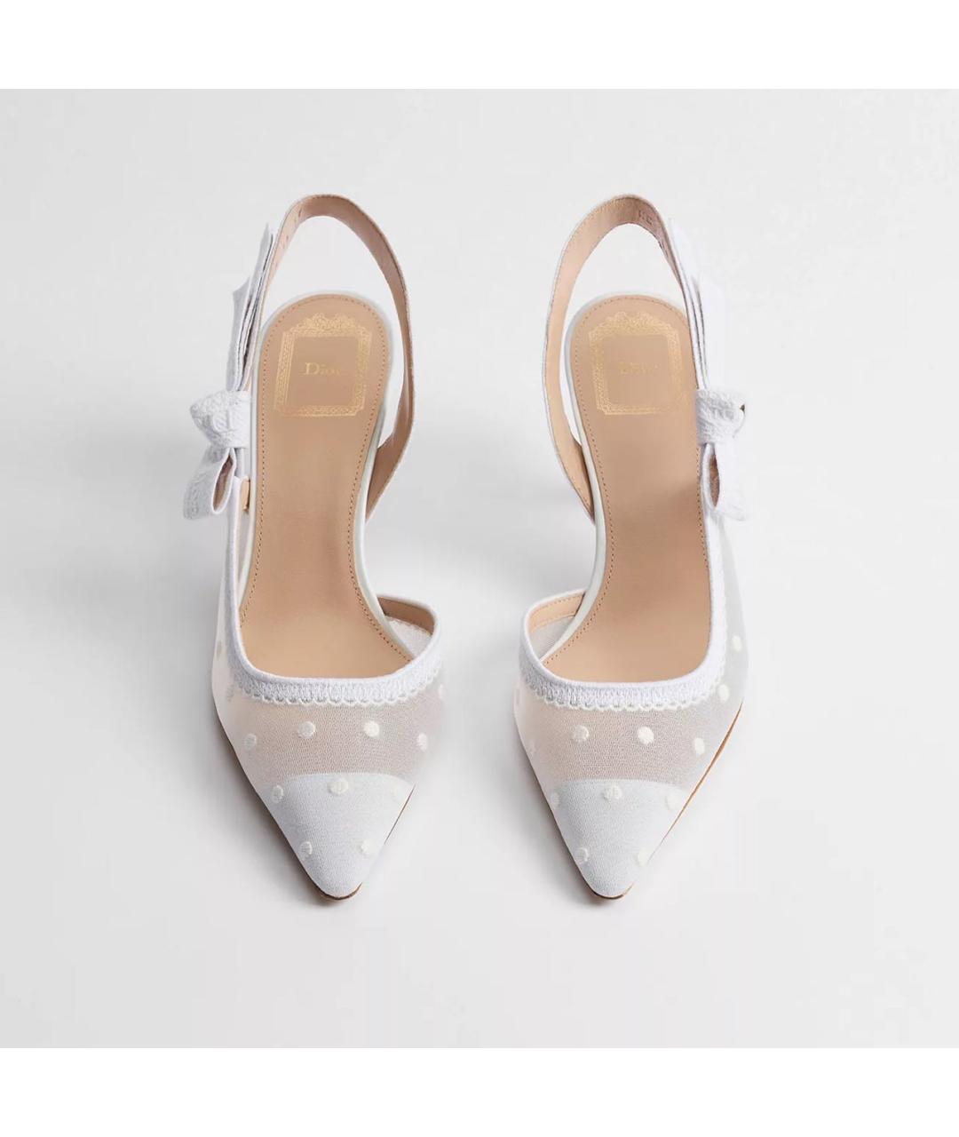 CHRISTIAN DIOR Белые туфли, фото 2