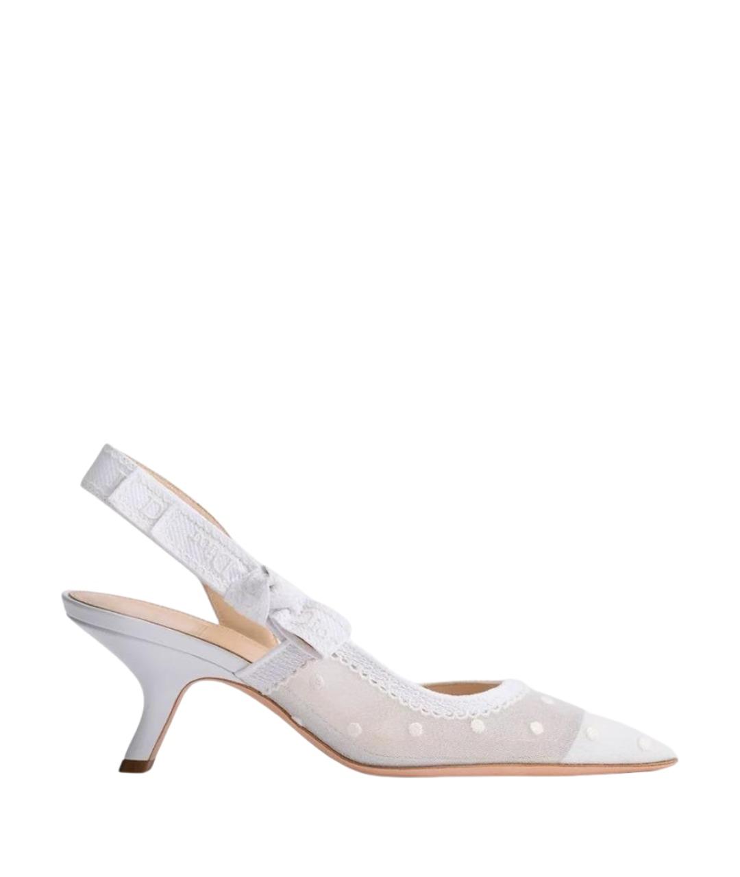 CHRISTIAN DIOR Белые туфли, фото 1