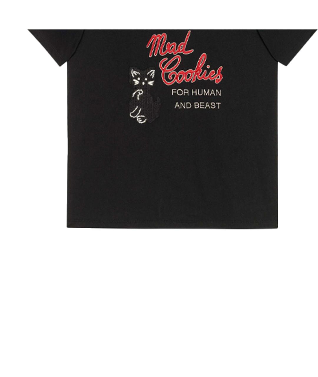 GUCCI Черная футболка, фото 5