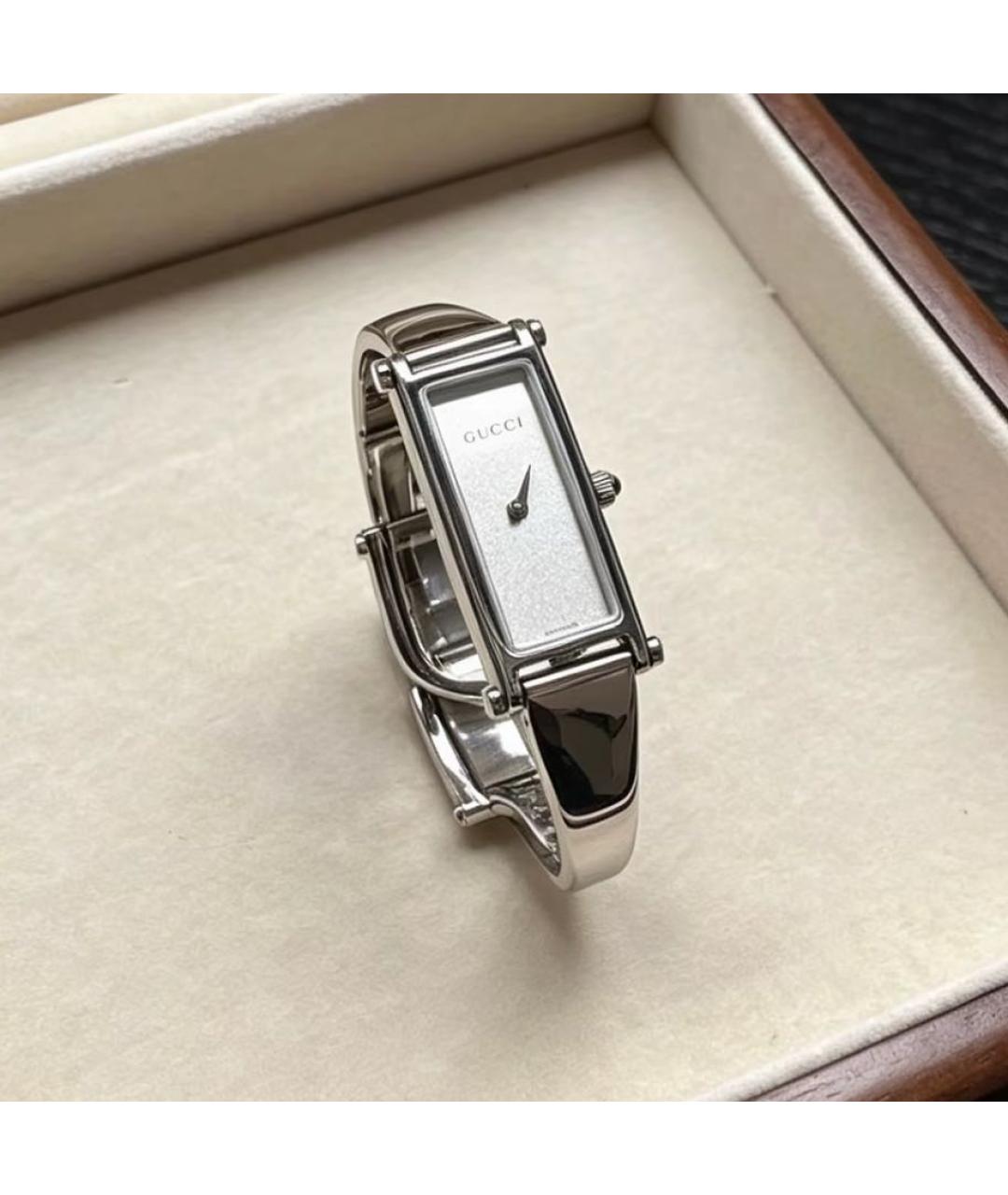 GUCCI Серебряные часы, фото 4