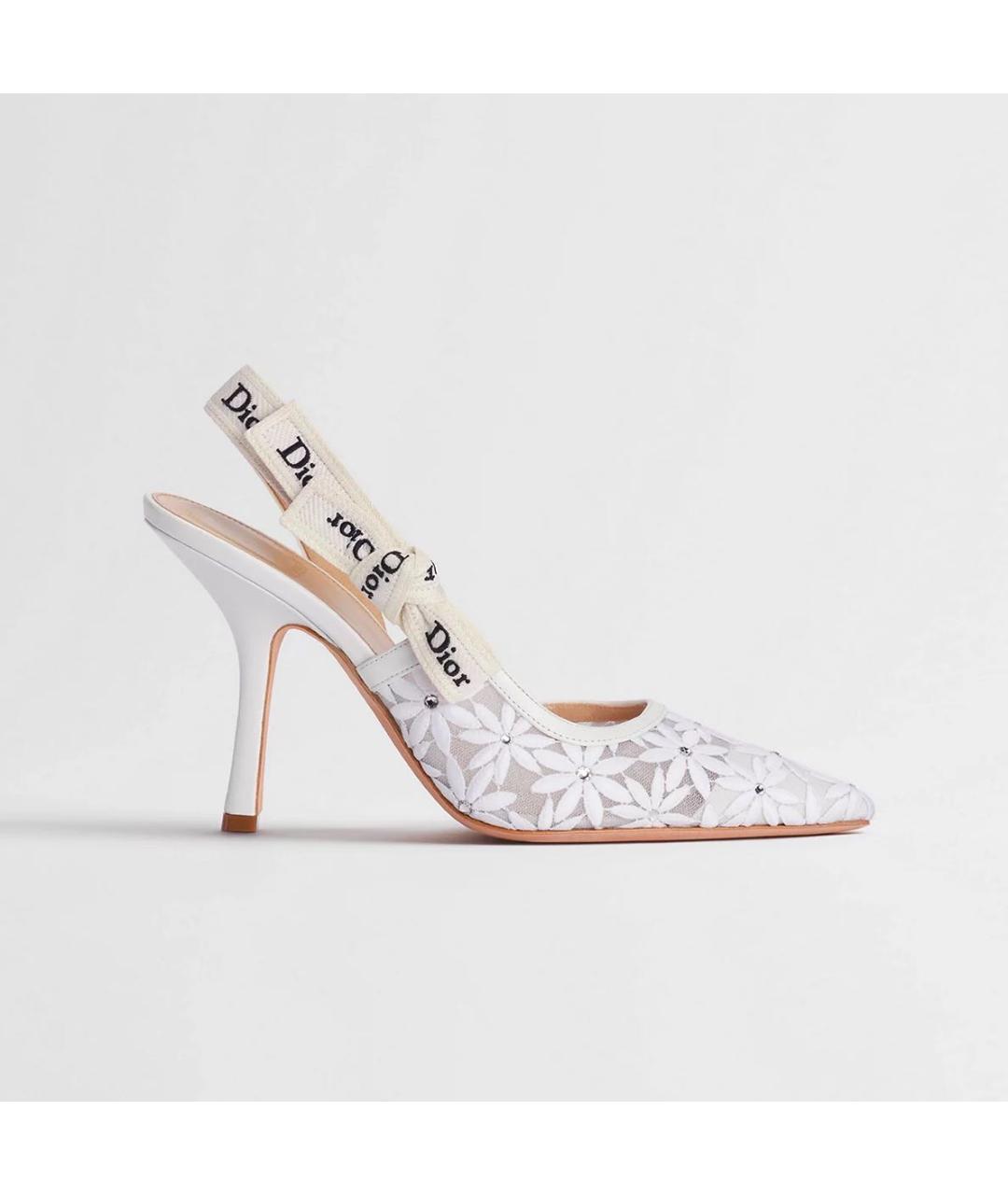 CHRISTIAN DIOR Белые туфли, фото 5