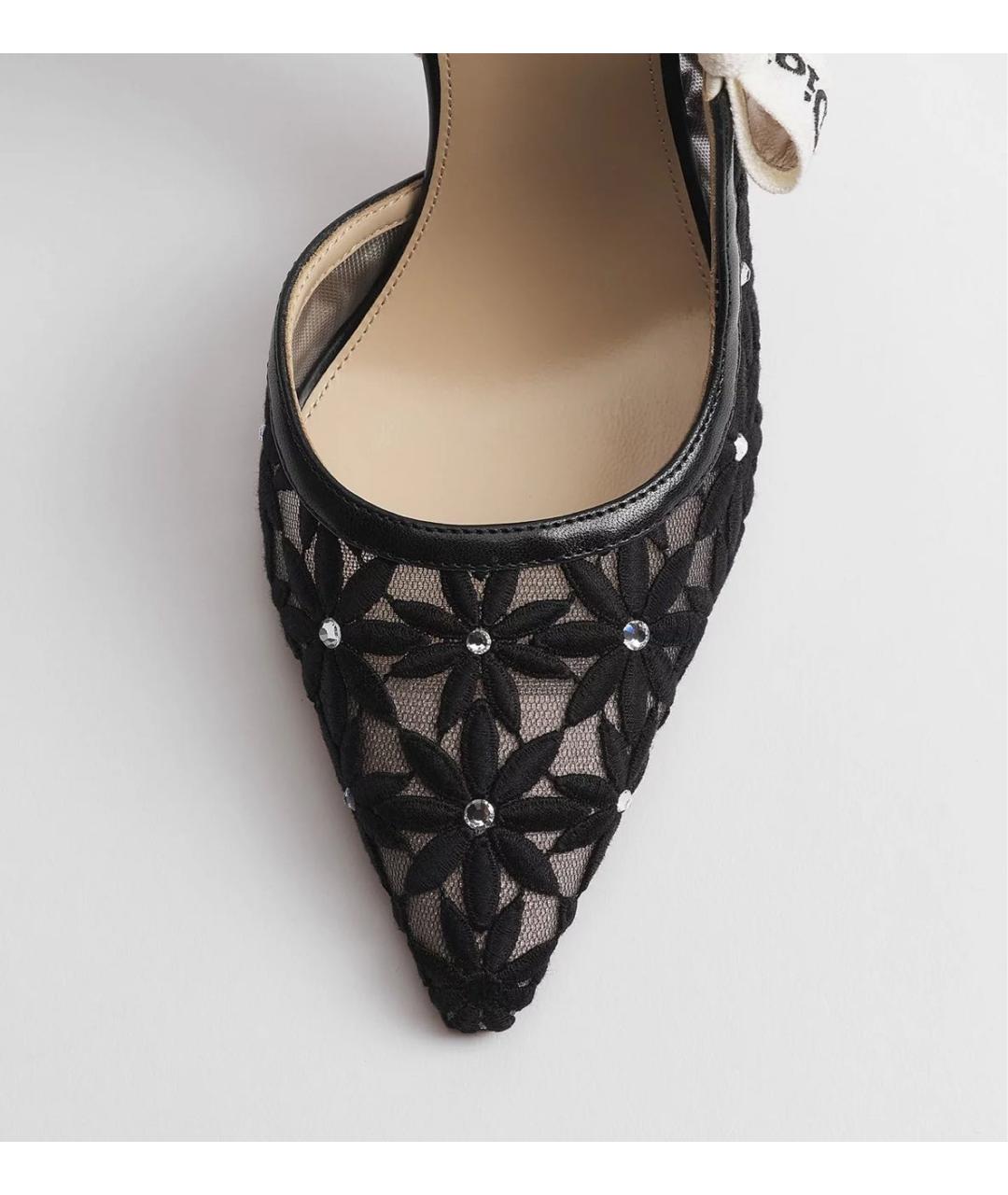 CHRISTIAN DIOR Черные туфли, фото 4