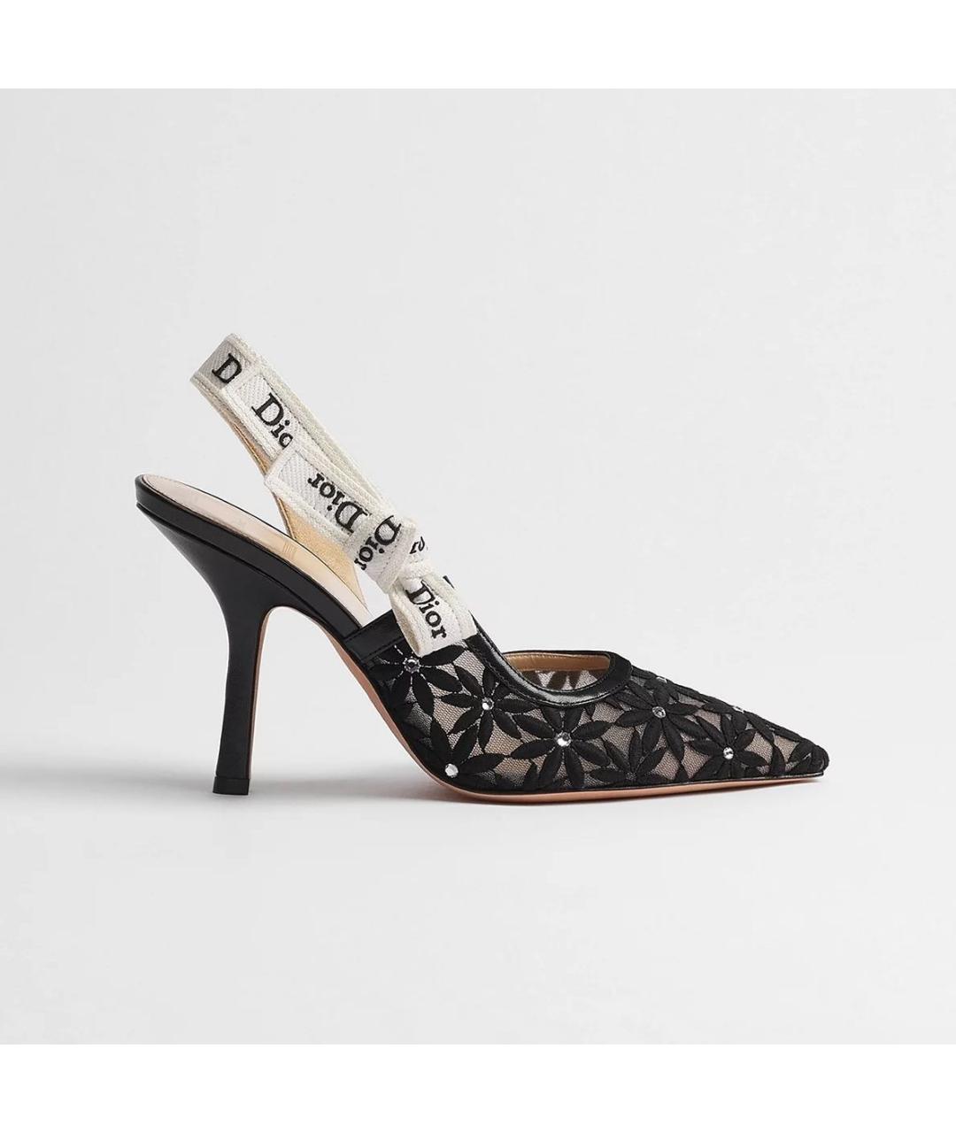 CHRISTIAN DIOR Черные туфли, фото 5