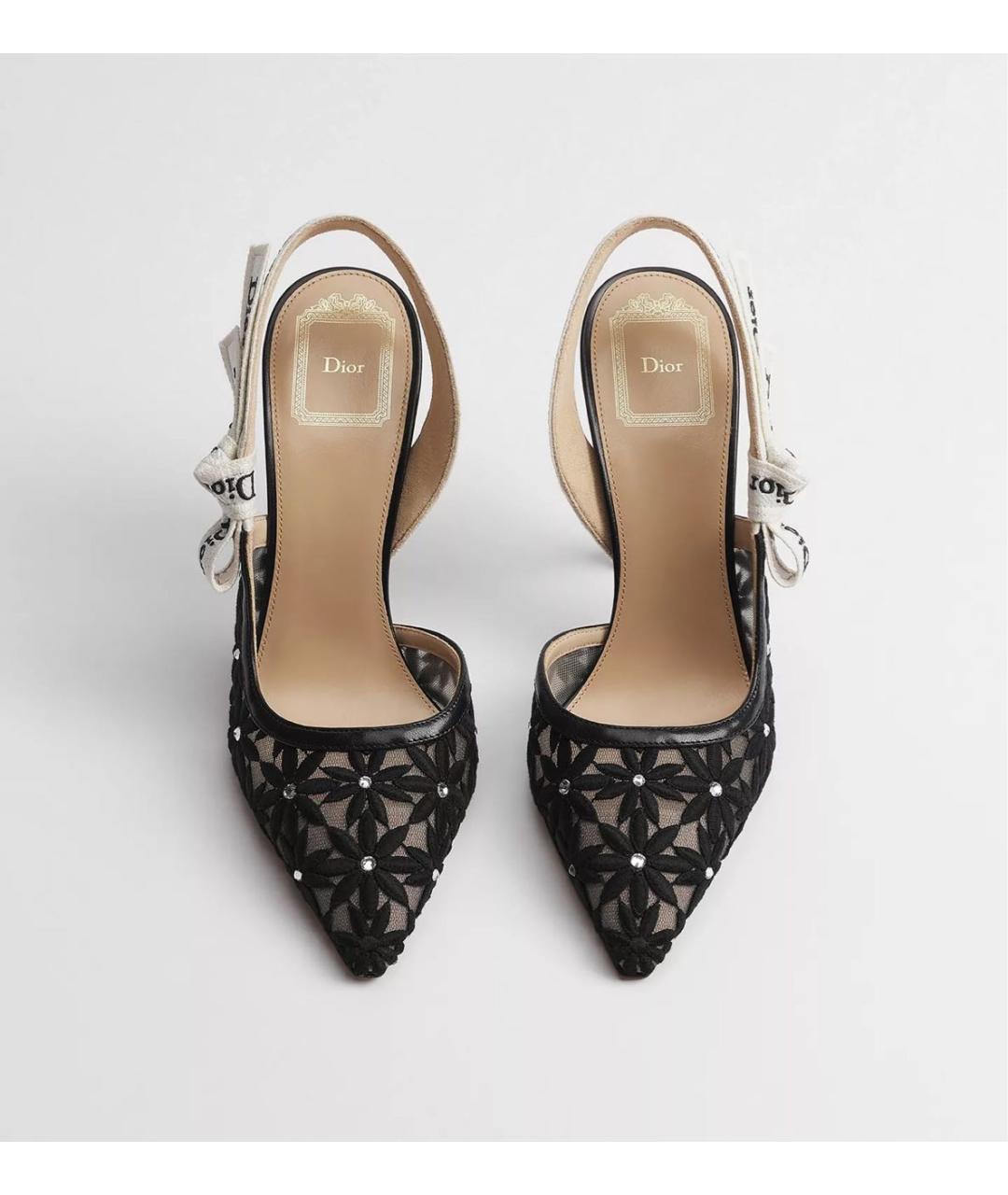 CHRISTIAN DIOR Черные туфли, фото 2