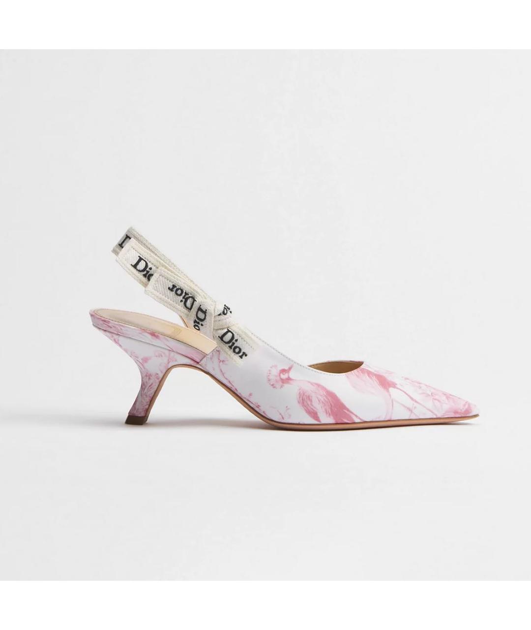 CHRISTIAN DIOR Розовые туфли, фото 5