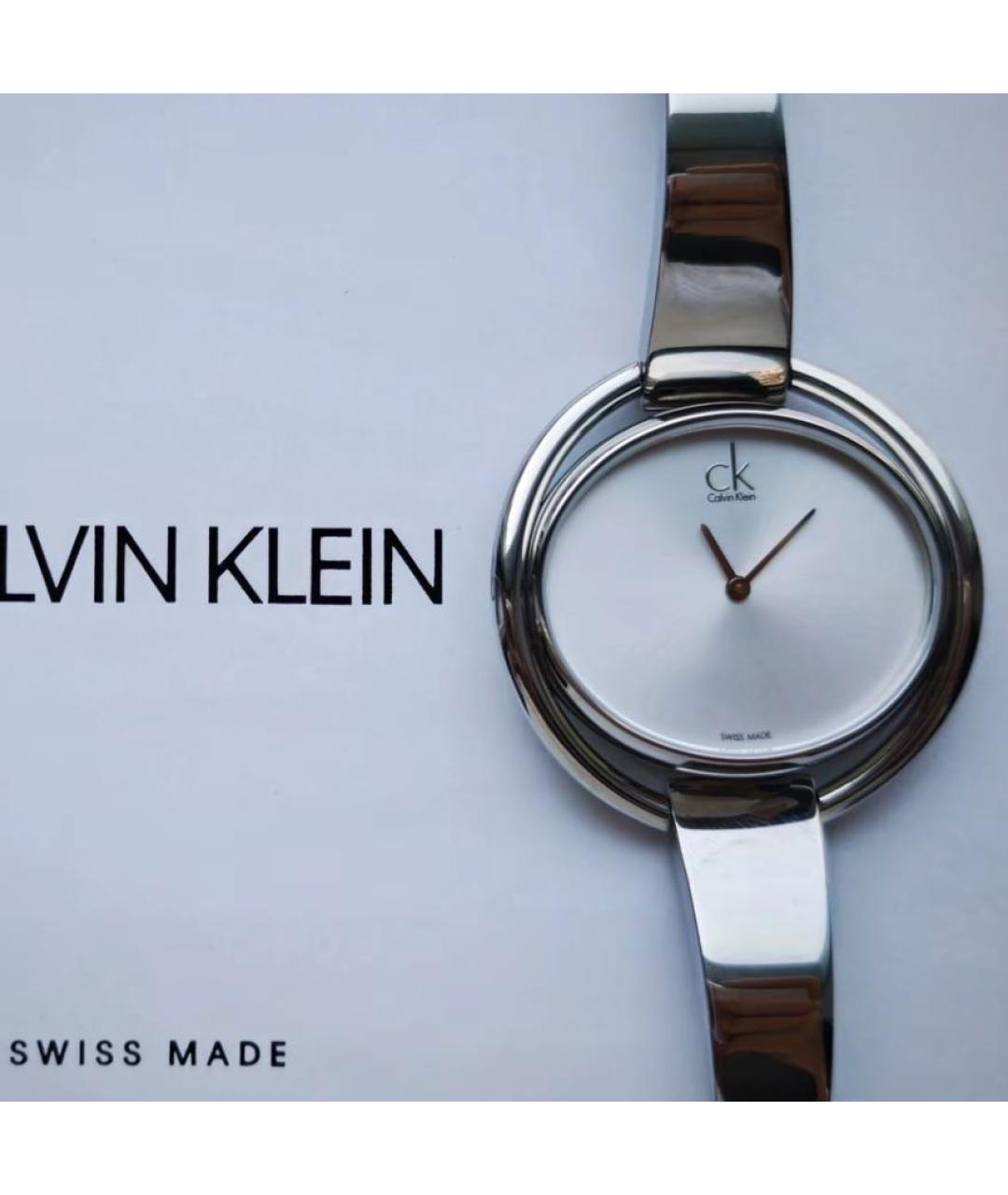 CALVIN KLEIN Серебряные часы, фото 6