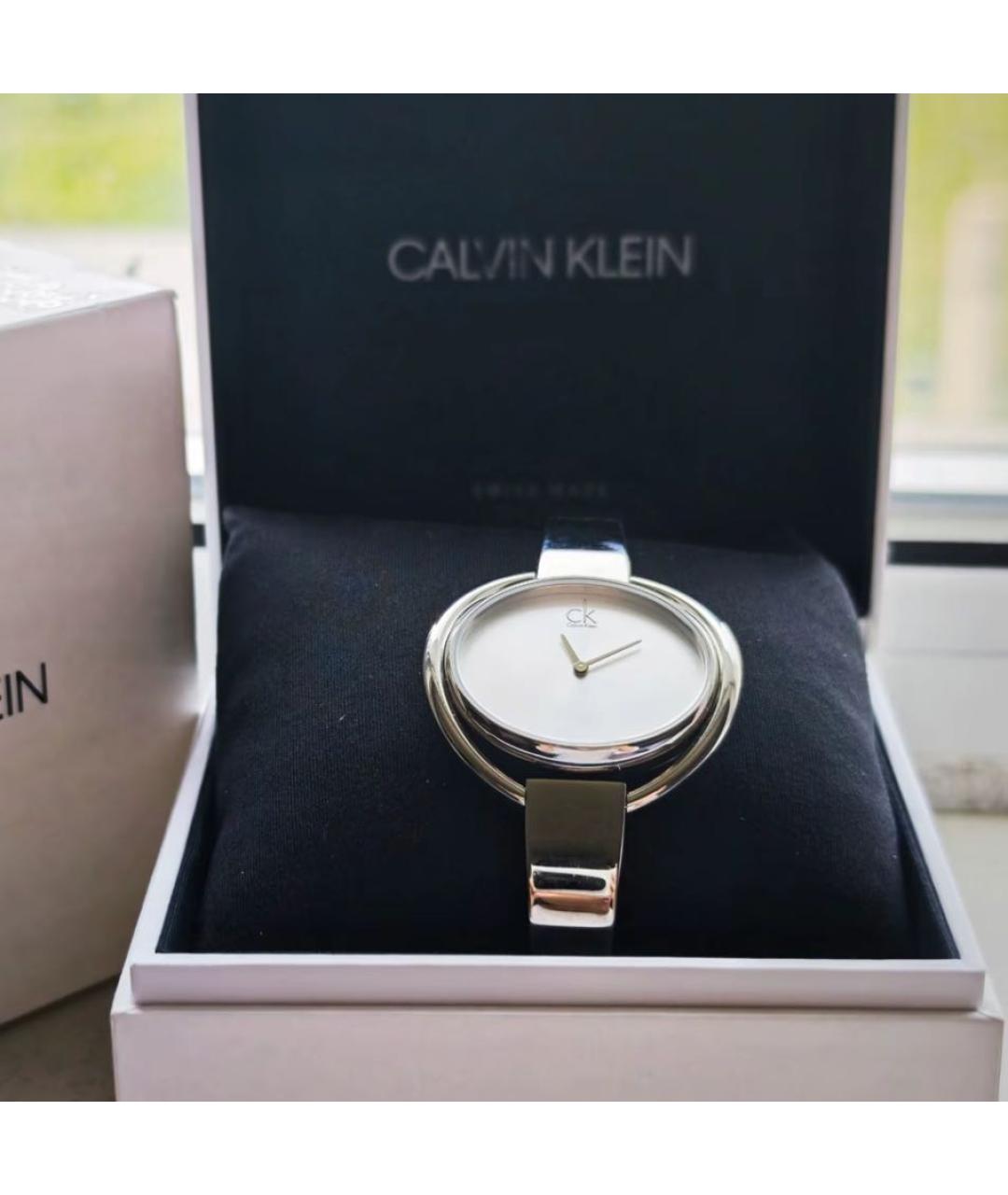 CALVIN KLEIN Серебряные часы, фото 5