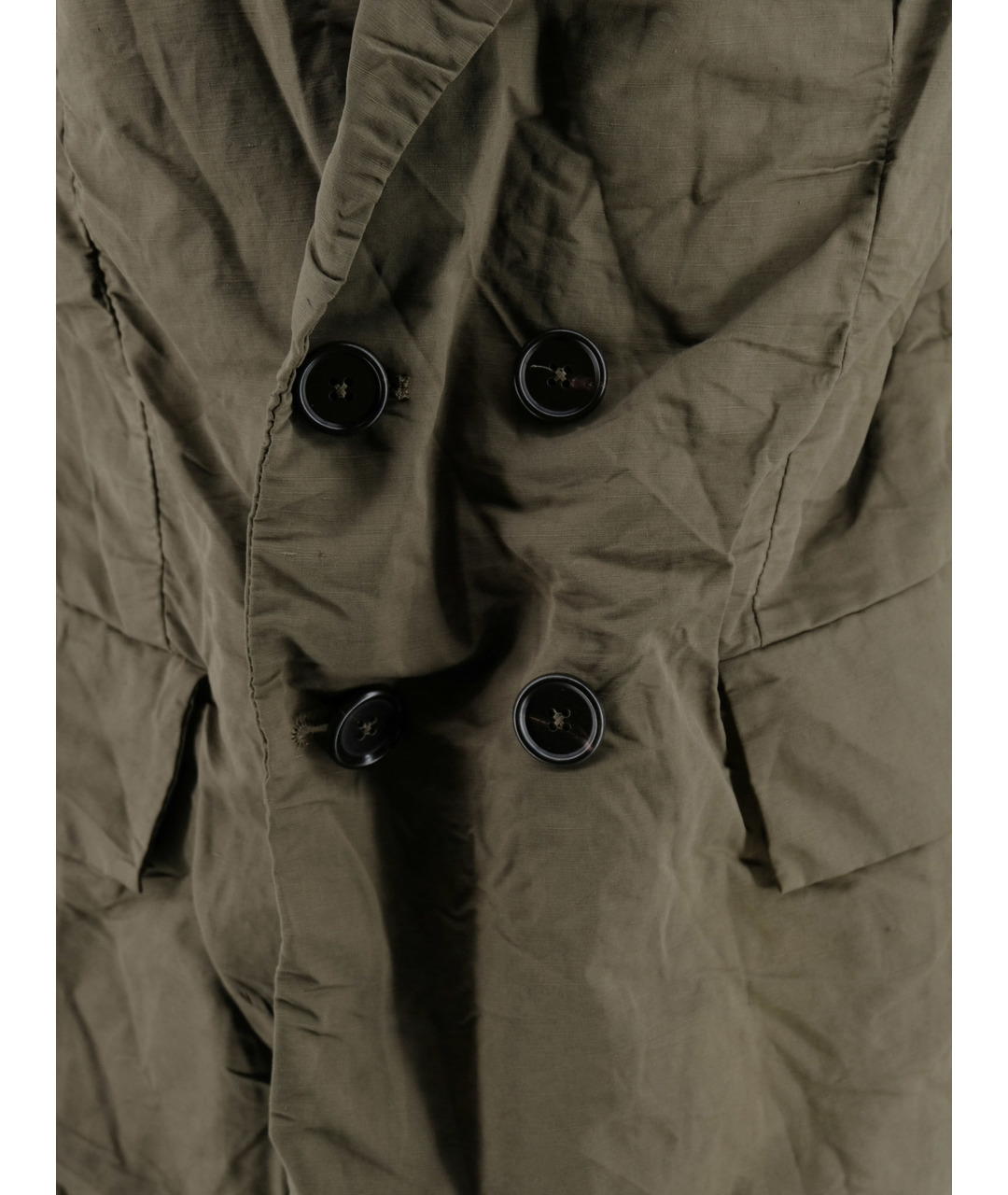 MARNI Хаки хлопковая куртка, фото 4