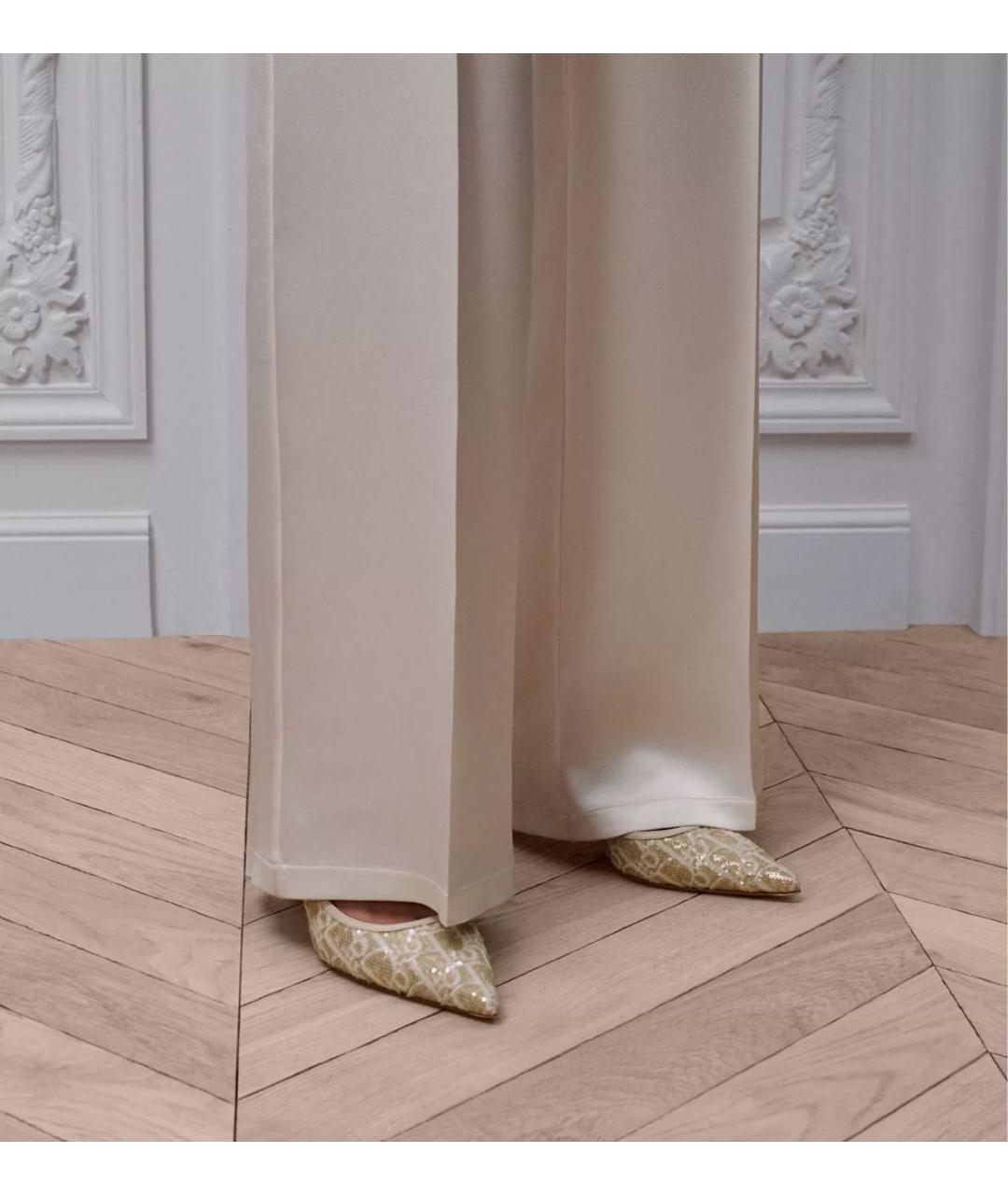 CHRISTIAN DIOR Бежевые туфли, фото 3