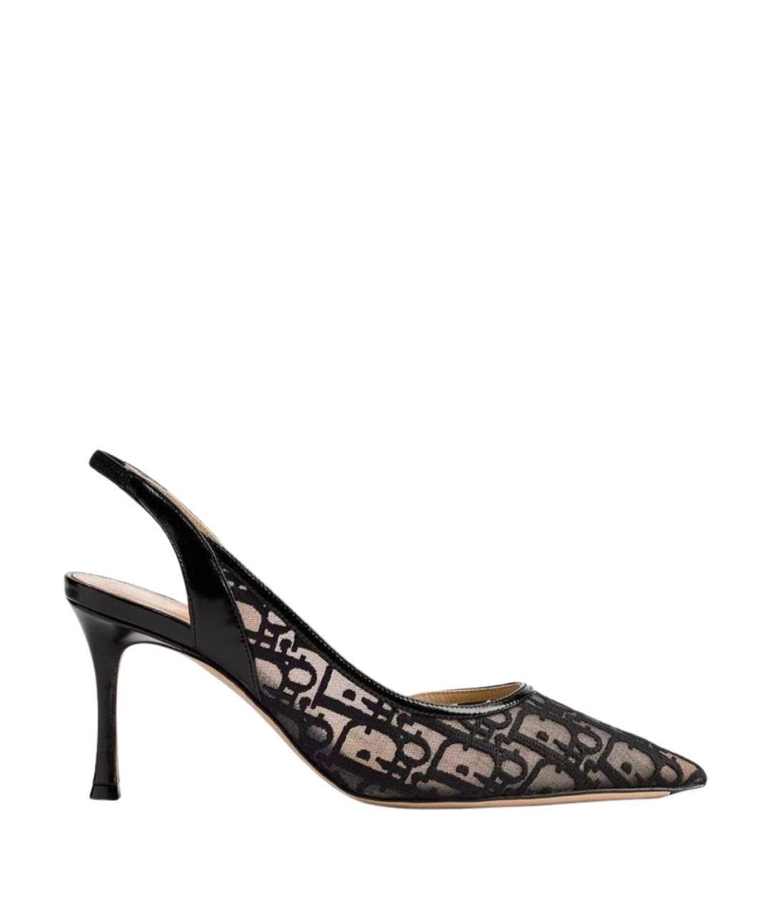 CHRISTIAN DIOR Черные туфли, фото 1