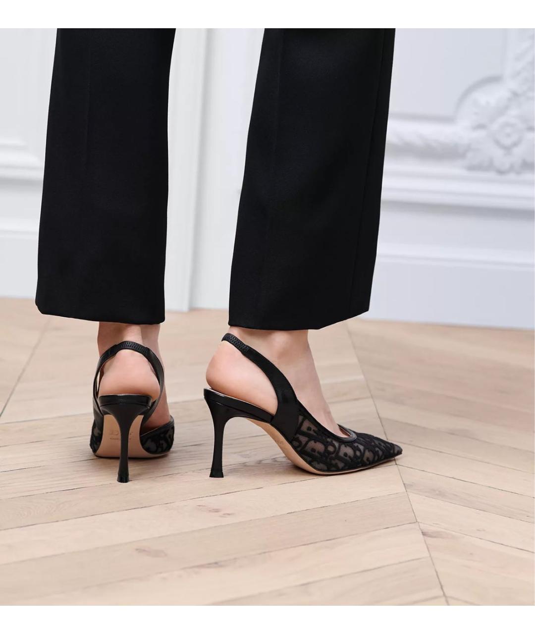 CHRISTIAN DIOR Черные туфли, фото 3