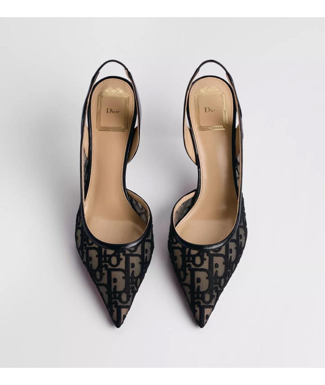 CHRISTIAN DIOR Черные туфли, фото 4